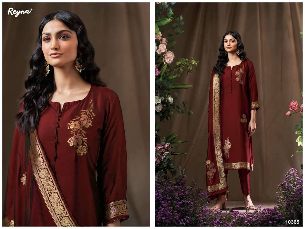 Nora By Reyna 10364 To 10367 Series Beautiful Festive Suits Colorful Stylish Fancy Casual Wear & Ethnic Wear Pure Viscose Silk Dresses At Wholesale Price
