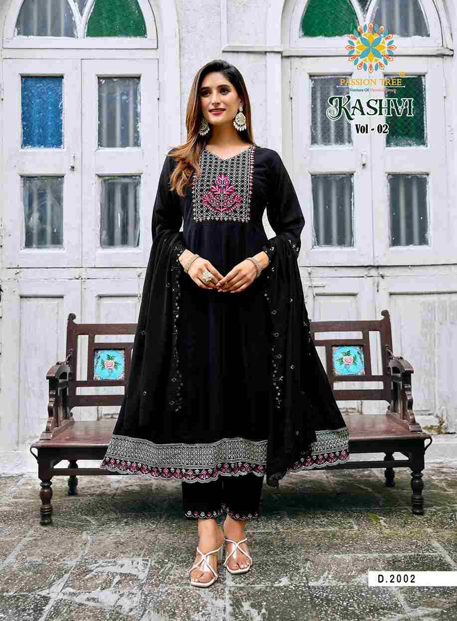 Kashvi Vol-2 By Passion Tree 2001 To 2008 Series Beautiful Festive Suits Colorful Stylish Fancy Casual Wear & Ethnic Wear Vichitra Silk Dresses At Wholesale Price