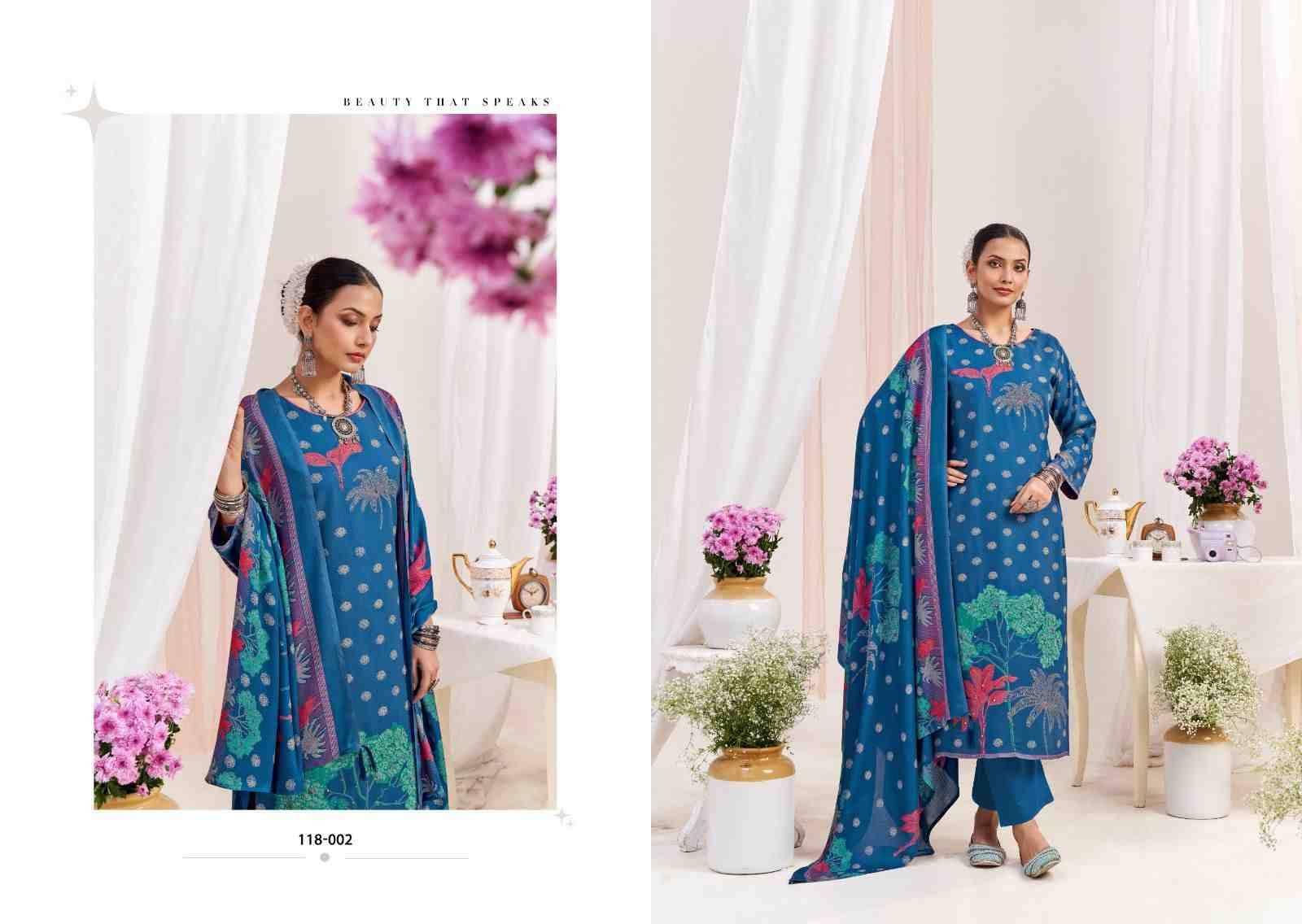 Noor By Nishant Fashion 118-001 To 118-008 Series Beautiful Festive Suits Stylish Fancy Colorful Party Wear & Occasional Wear Viscose Pashmina Dresses At Wholesale Price