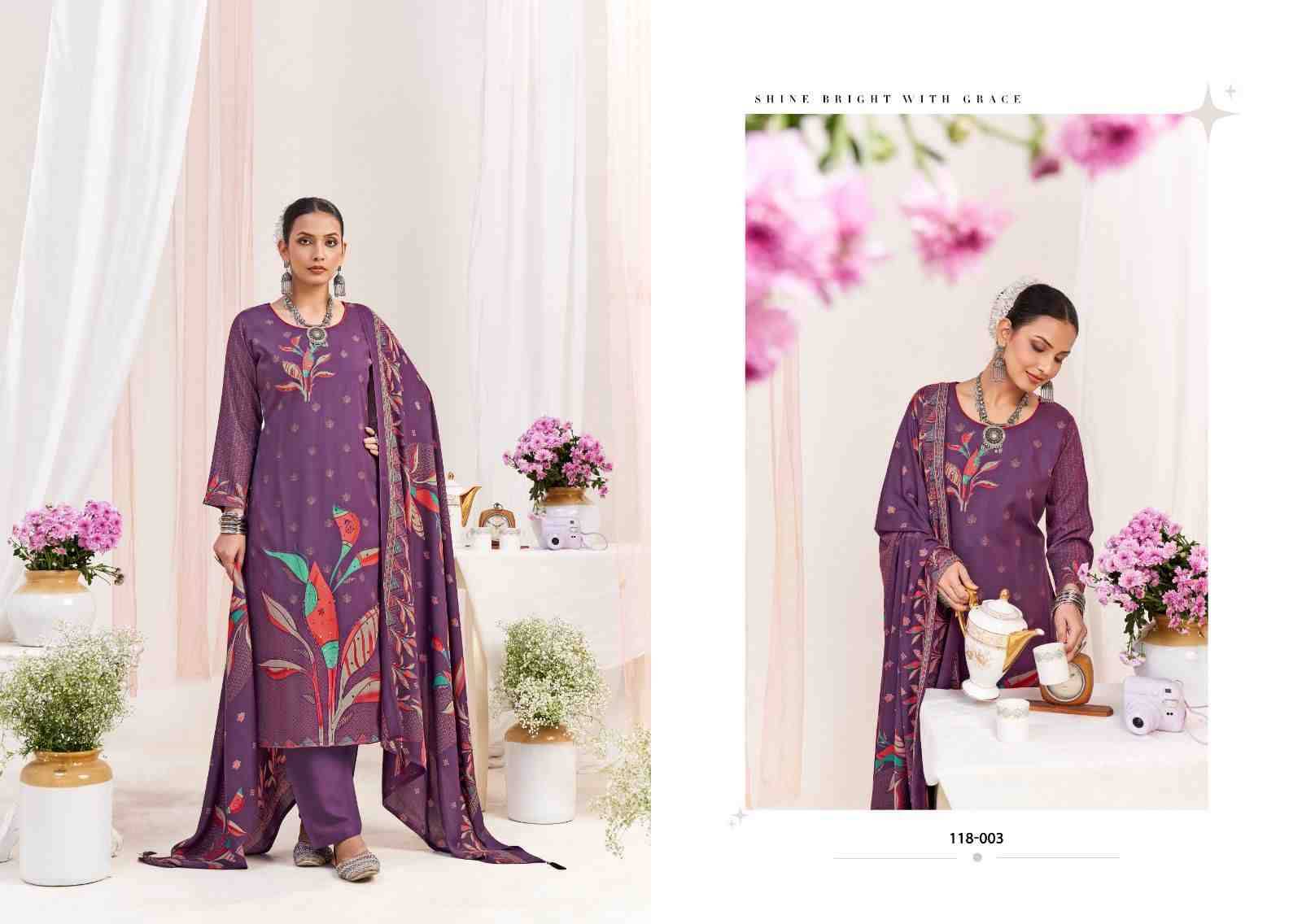 Noor By Nishant Fashion 118-001 To 118-008 Series Beautiful Festive Suits Stylish Fancy Colorful Party Wear & Occasional Wear Viscose Pashmina Dresses At Wholesale Price