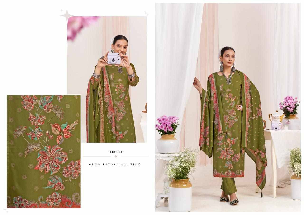 Noor By Nishant Fashion 118-001 To 118-008 Series Beautiful Festive Suits Stylish Fancy Colorful Party Wear & Occasional Wear Viscose Pashmina Dresses At Wholesale Price