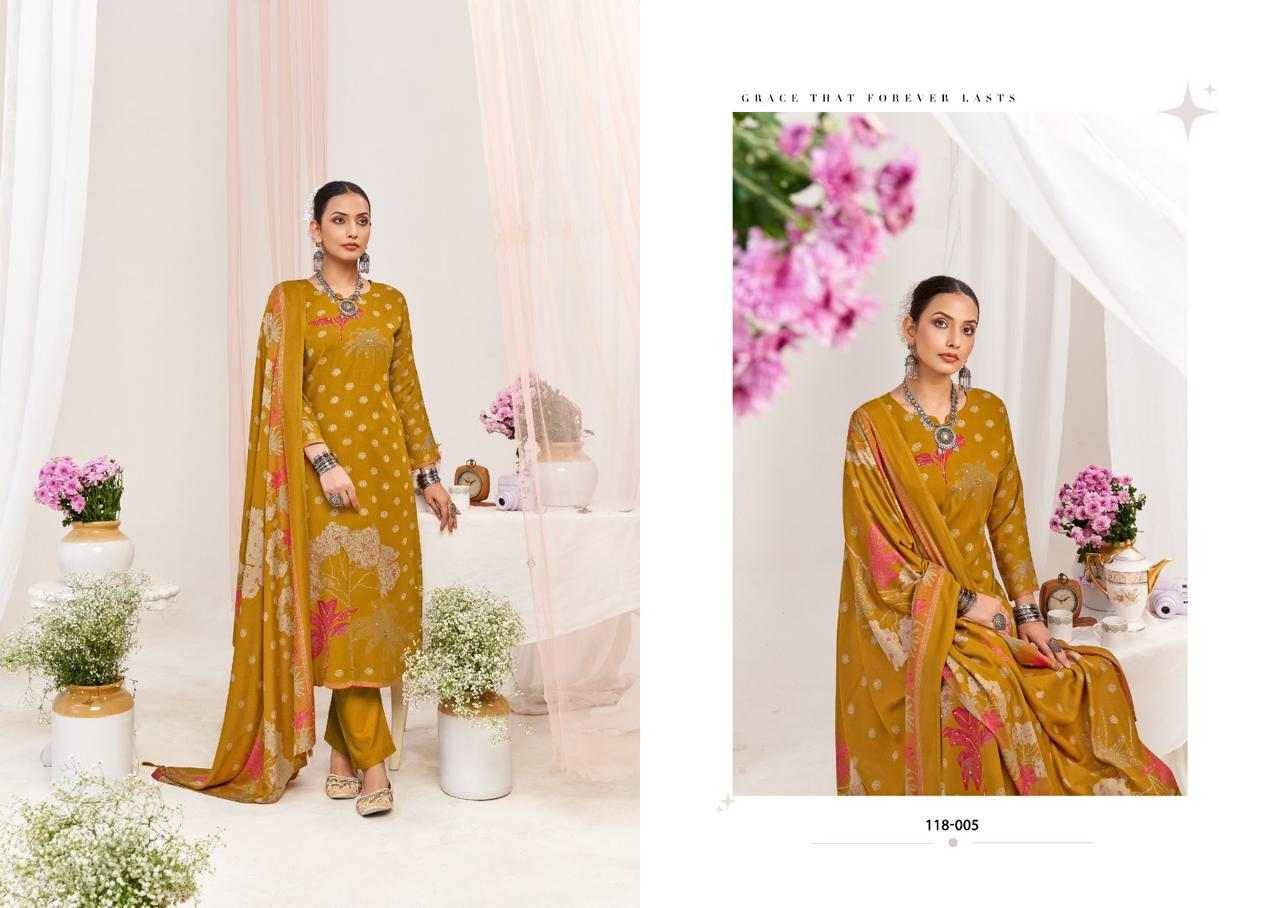 Noor By Nishant Fashion 118-001 To 118-008 Series Beautiful Festive Suits Stylish Fancy Colorful Party Wear & Occasional Wear Viscose Pashmina Dresses At Wholesale Price