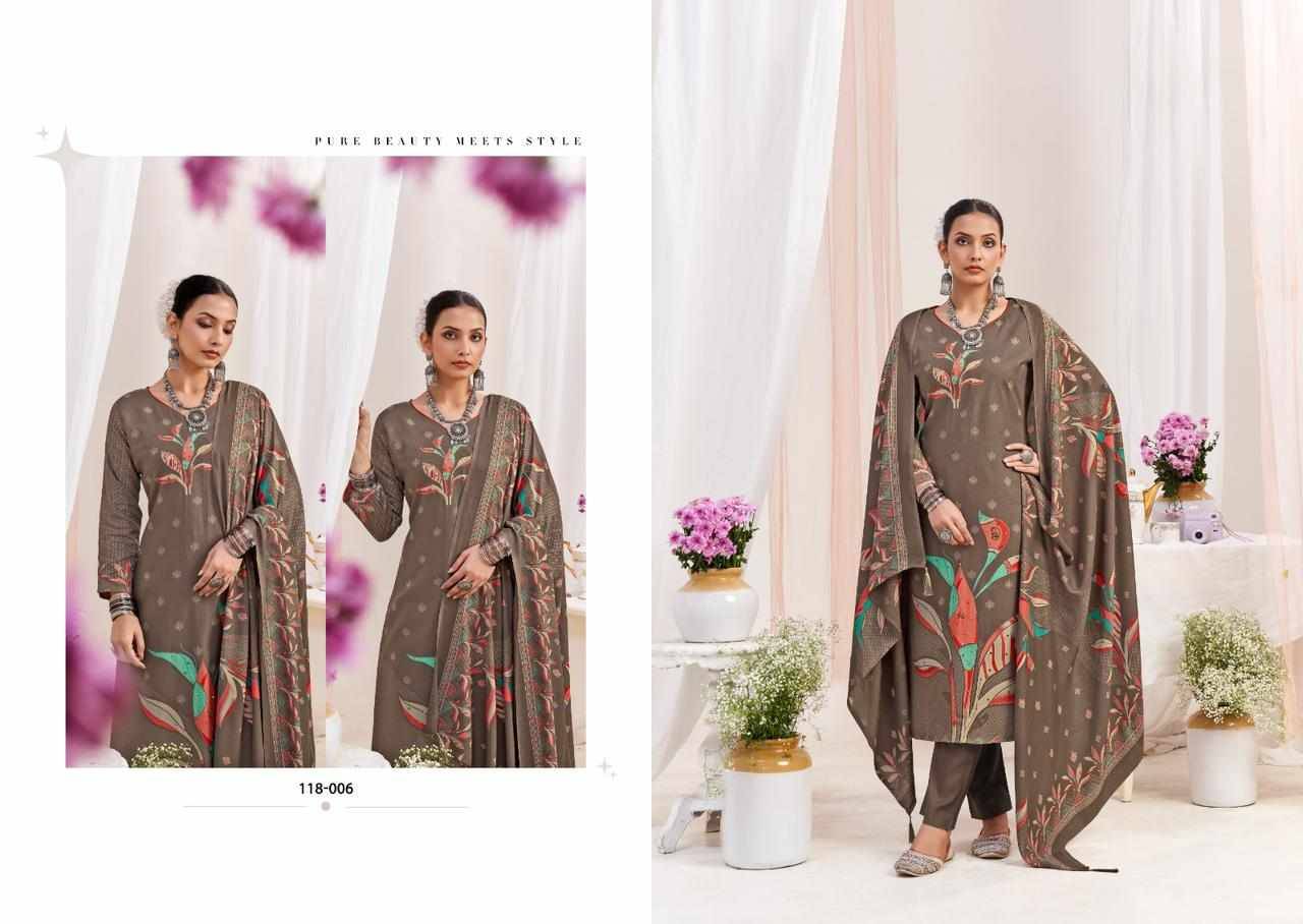 Noor By Nishant Fashion 118-001 To 118-008 Series Beautiful Festive Suits Stylish Fancy Colorful Party Wear & Occasional Wear Viscose Pashmina Dresses At Wholesale Price
