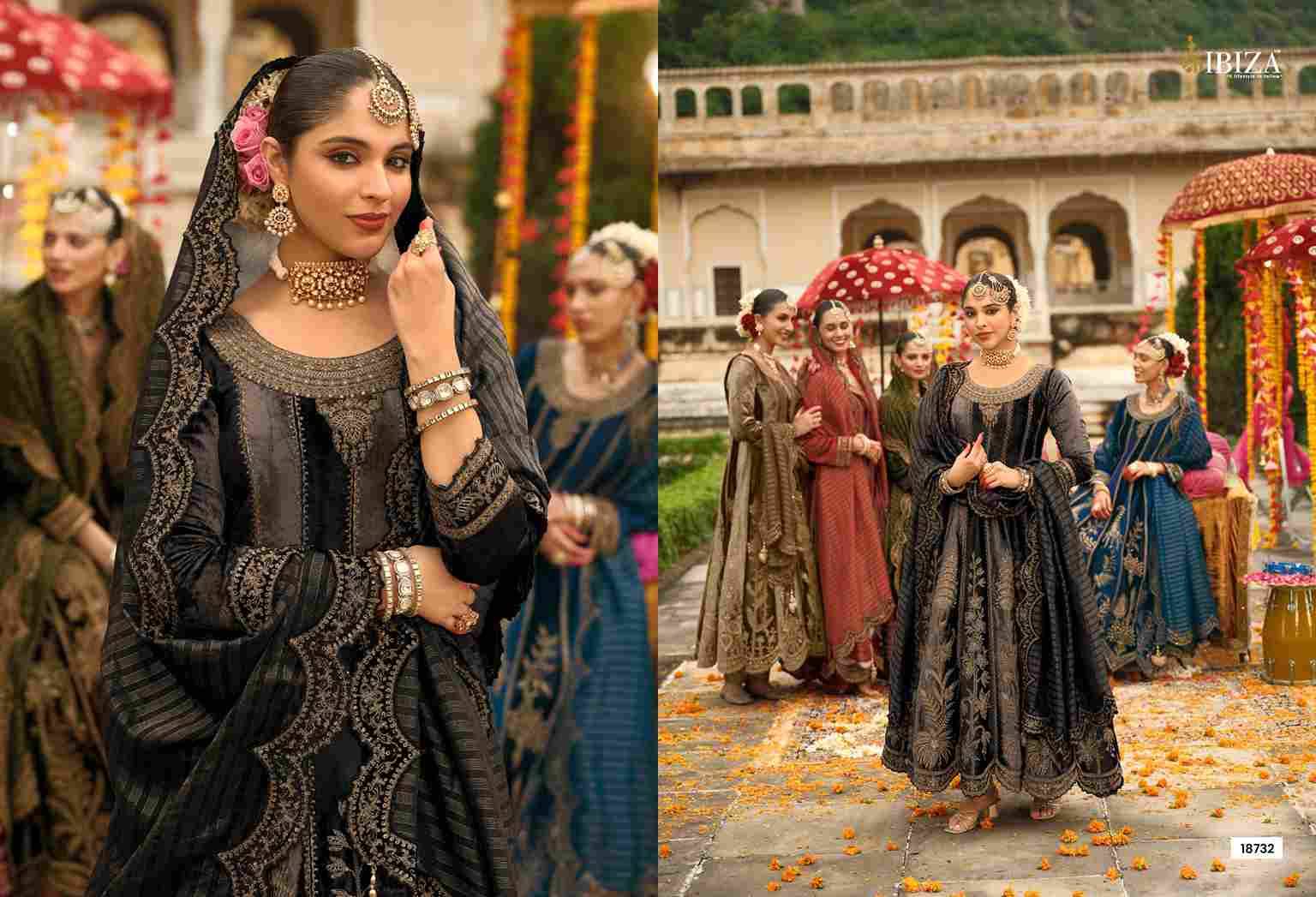 Anarkali Vol-2 By Ibiza 18731 To 18736 Series Beautiful Anarkali Suits Colorful Stylish Fancy Casual Wear & Ethnic Wear Pure Velvet Velvet Dresses At Wholesale Price