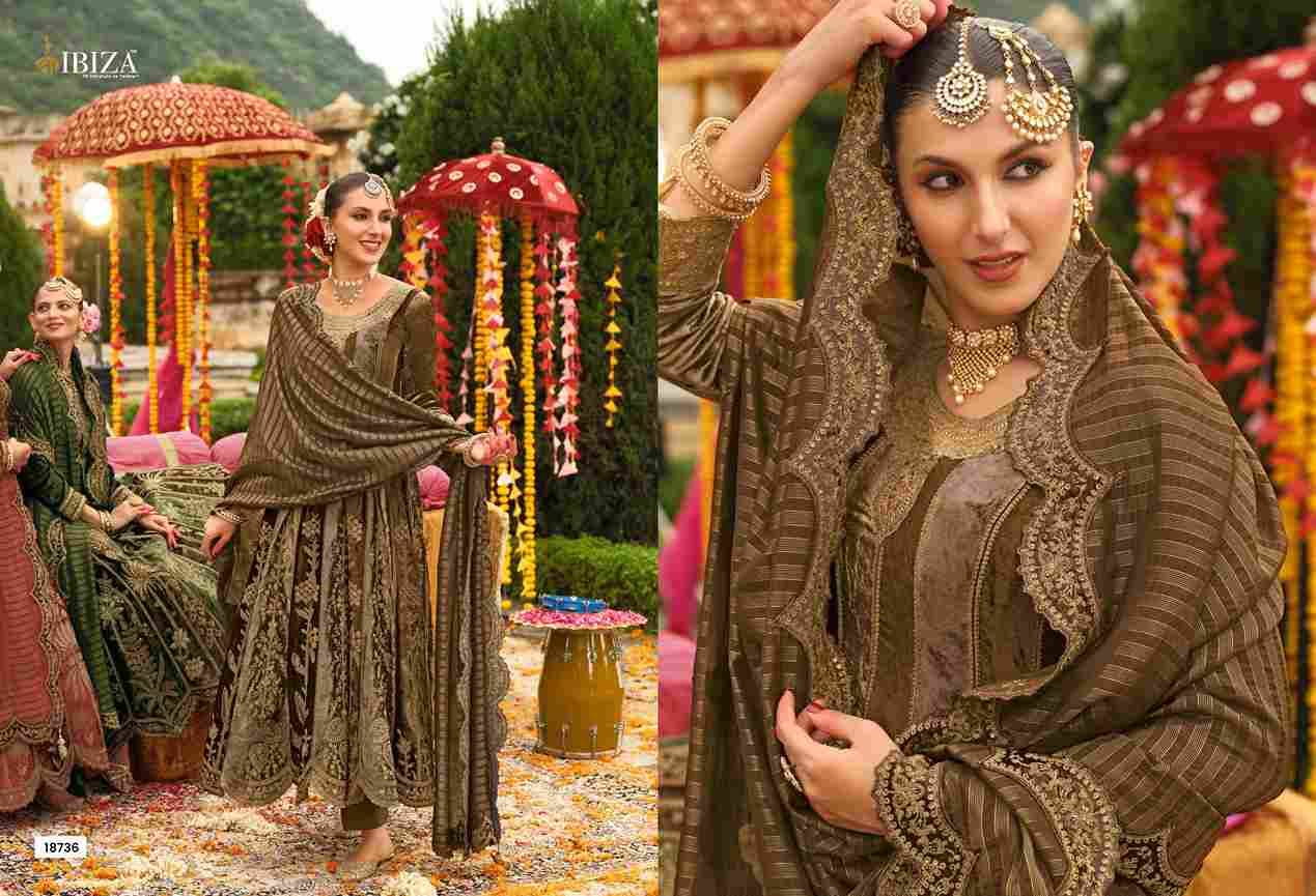 Anarkali Vol-2 By Ibiza 18731 To 18736 Series Beautiful Anarkali Suits Colorful Stylish Fancy Casual Wear & Ethnic Wear Pure Velvet Velvet Dresses At Wholesale Price
