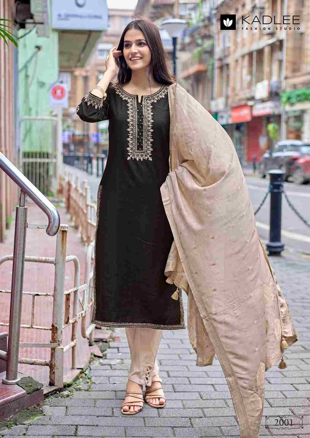 Kahank By Kadlee 2001 To 2006 Series Beautiful Festive Suits Colorful Stylish Fancy Casual Wear & Ethnic Wear Heavy Viscose Dresses At Wholesale Price