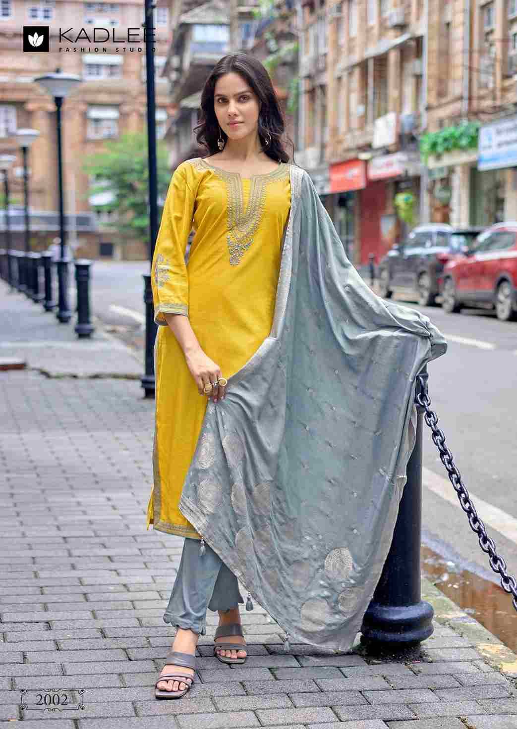 Kahank By Kadlee 2001 To 2006 Series Beautiful Festive Suits Colorful Stylish Fancy Casual Wear & Ethnic Wear Heavy Viscose Dresses At Wholesale Price