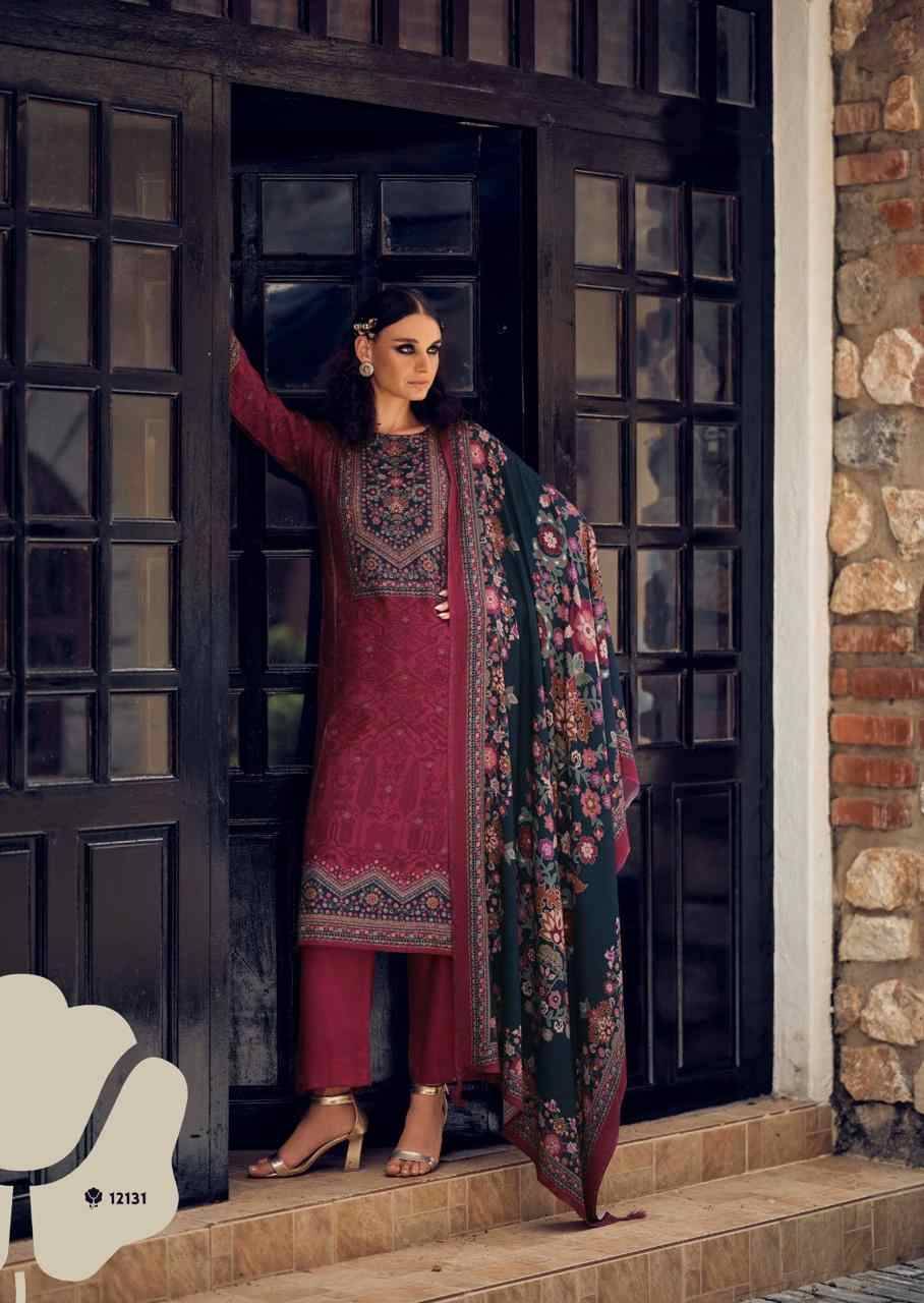 Rose By PRM Trendz 12131 To 12136 Series Beautiful Festive Suits Colorful Stylish Fancy Casual Wear & Ethnic Wear Pure Viscose Pashmina Dresses At Wholesale Price