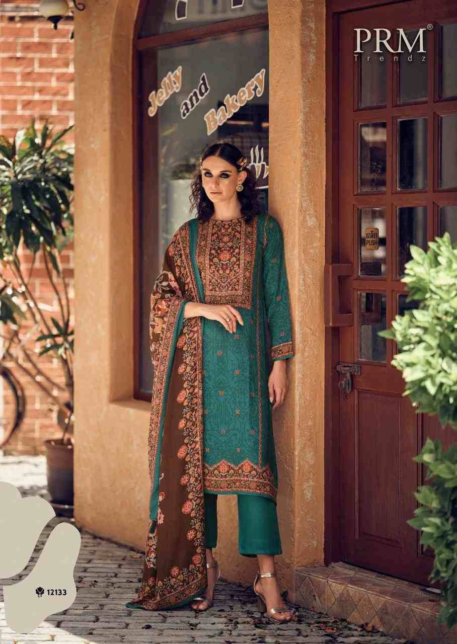 Rose By PRM Trendz 12131 To 12136 Series Beautiful Festive Suits Colorful Stylish Fancy Casual Wear & Ethnic Wear Pure Viscose Pashmina Dresses At Wholesale Price