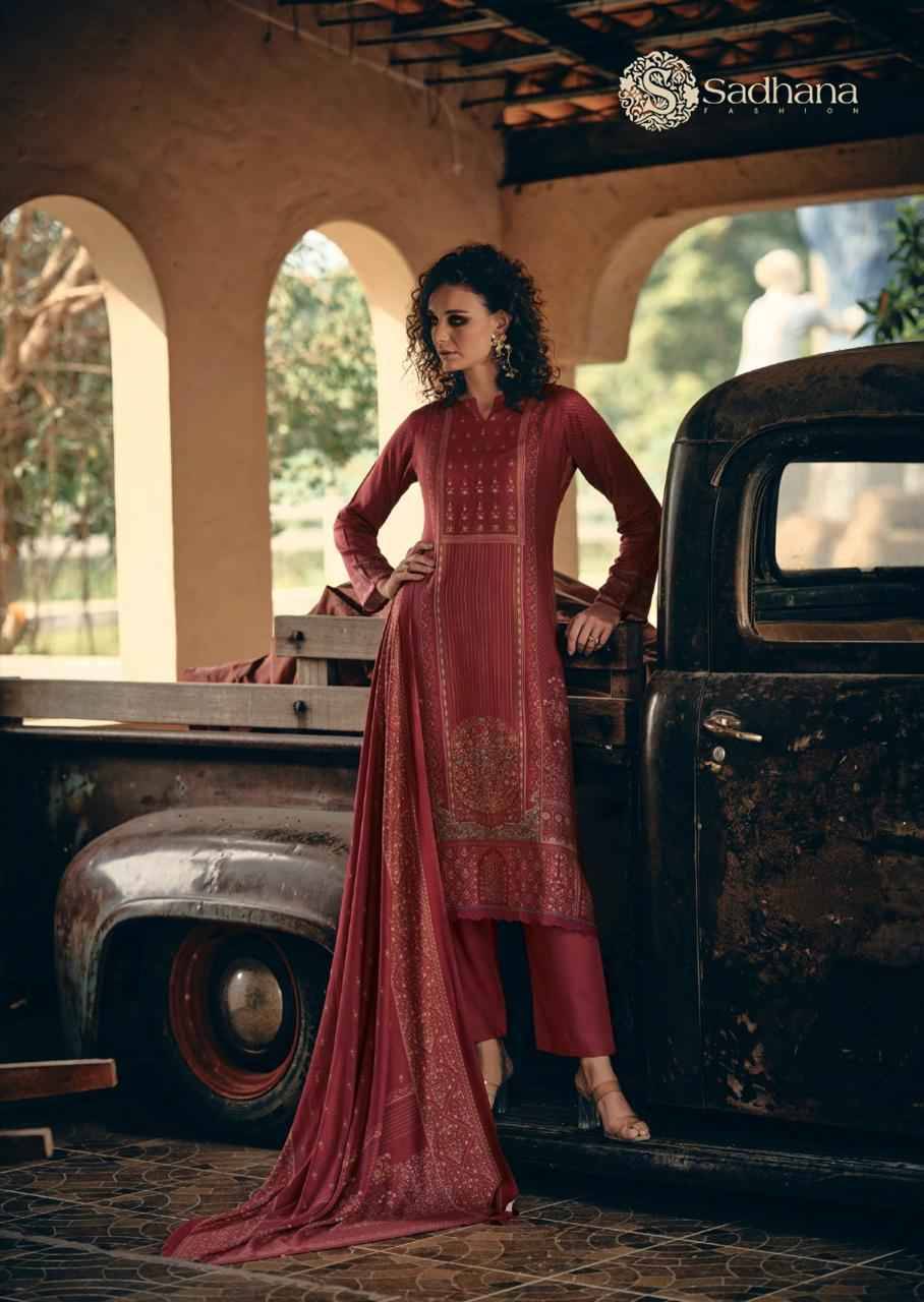 Assis By Sadhana Fashion 11506 To 11511 Series Designer Festive Suits Beautiful Fancy Stylish Colorful Party Wear & Occasional Wear Pure Viscose Pashmina Print Dresses At Wholesale Price