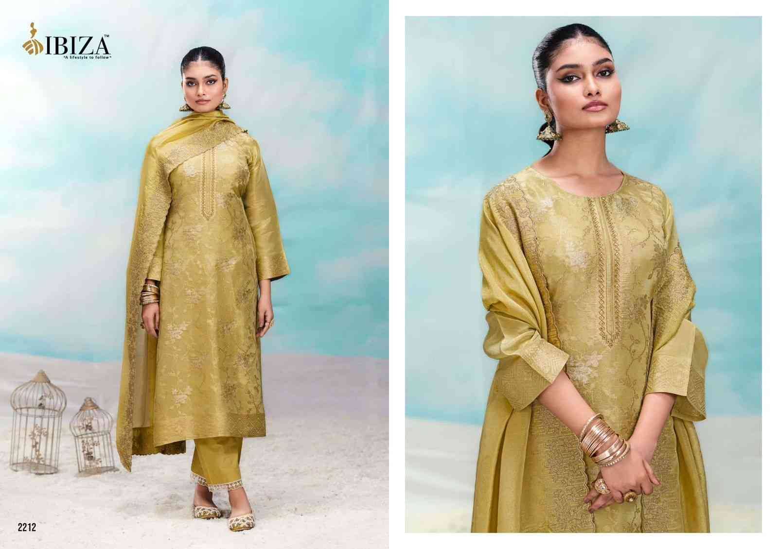 Desire By Ibiza 2211 To 2214 Series Beautiful Festive Suits Colorful Stylish Fancy Casual Wear & Ethnic Wear Pure Silk Jacquard Dresses At Wholesale Price