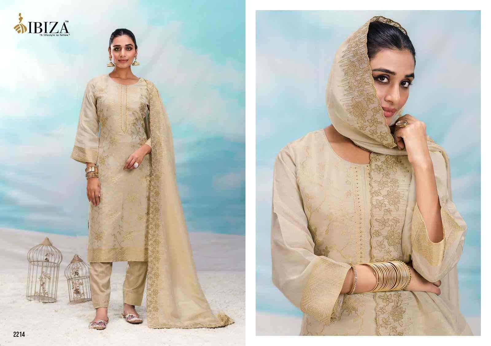 Desire By Ibiza 2211 To 2214 Series Beautiful Festive Suits Colorful Stylish Fancy Casual Wear & Ethnic Wear Pure Silk Jacquard Dresses At Wholesale Price
