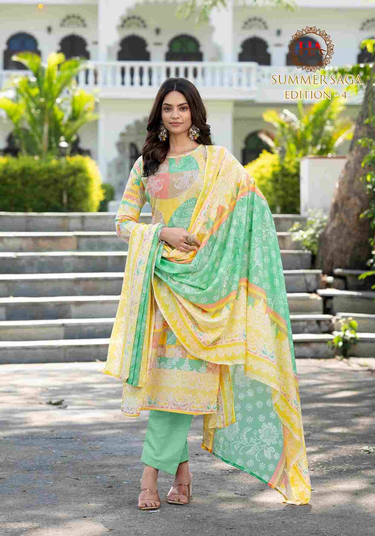 Summer Saga Vol-4 By Harshit Fashion Hub 2510-10-01 To 2510-10-08 Series Beautiful Festive Suits Stylish Fancy Colorful Casual Wear & Ethnic Wear Pure Cotton Dresses At Wholesale Price