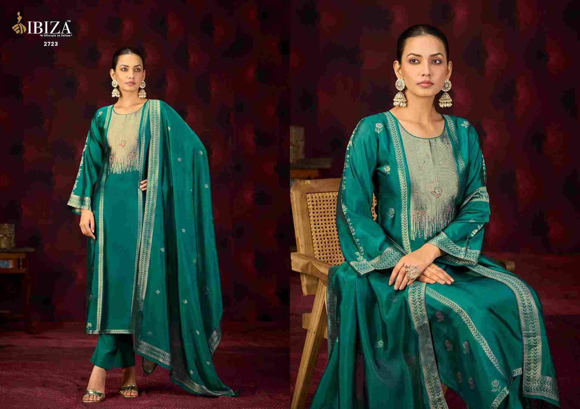 Orya By Ibiza 2721 To 2724 Series Beautiful Festive Suits Colorful Stylish Fancy Casual Wear & Ethnic Wear Pure Bangalori Silk Jacquard Dresses At Wholesale Price