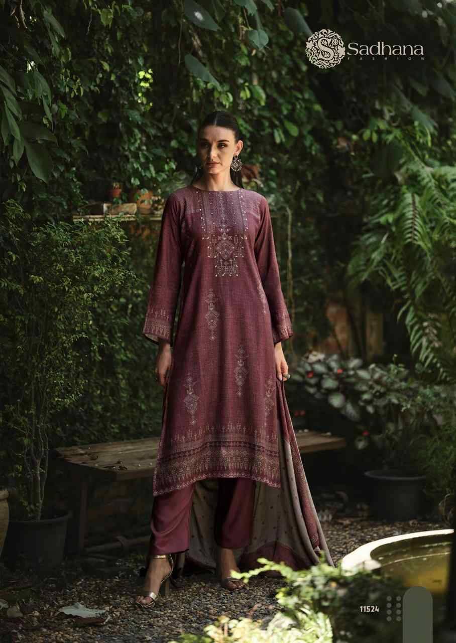 Secret Garden By Sadhana Fashion 11524 To 11529 Series Designer Festive Suits Beautiful Fancy Stylish Colorful Party Wear & Occasional Wear Pure Viscose Pashmina Print Dresses At Wholesale Price