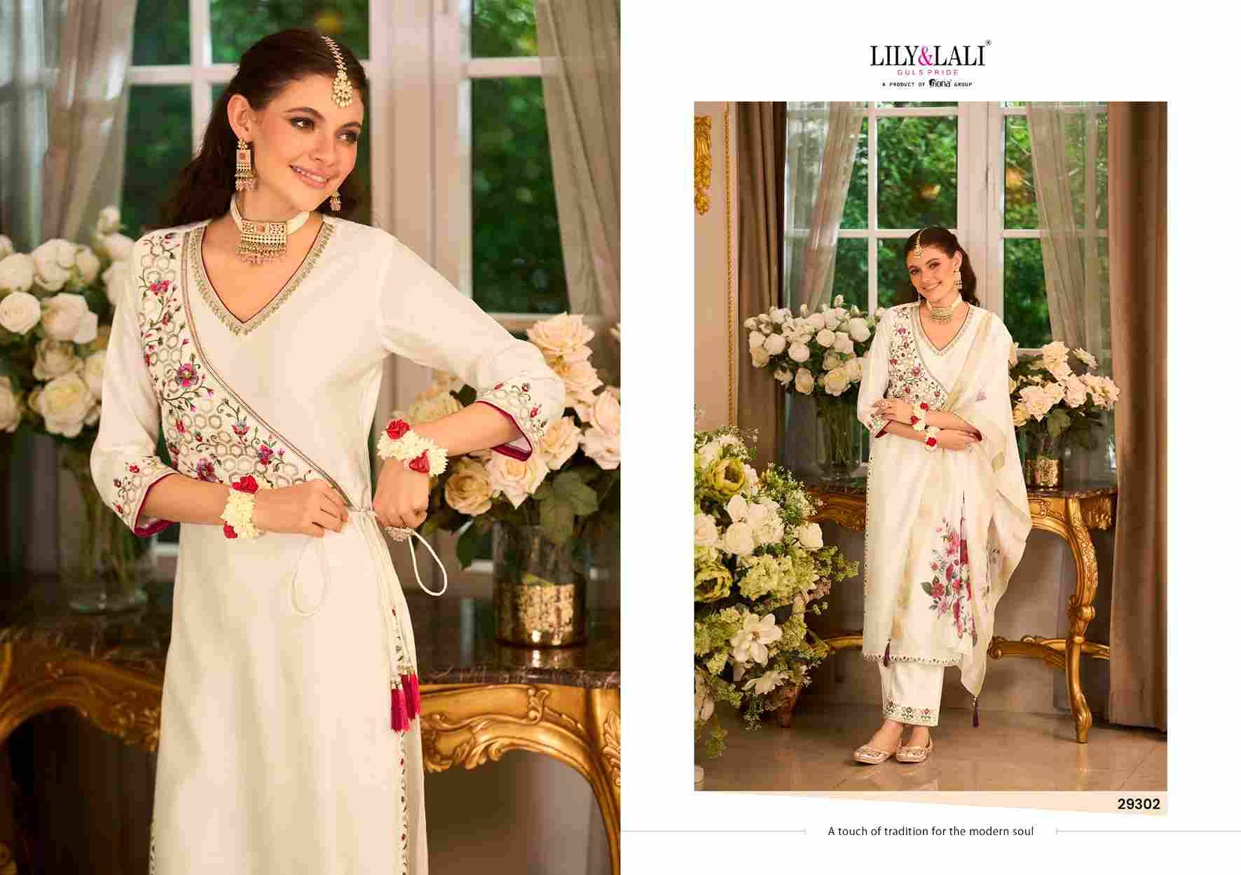 Phulkari By Lily And Lali 29301 To 29304 Series Beautiful Festive Suits Colorful Stylish Fancy Casual Wear & Ethnic Wear Viscose Silk Embroidery Dresses At Wholesale Price