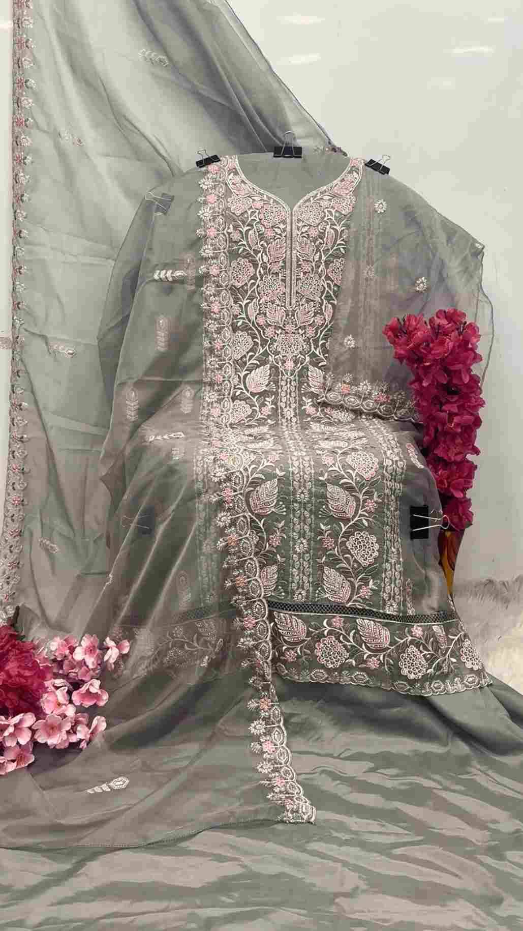 Shanaya Hit Design S-215 Colours By Shanaya Fashion S-215-A To S-215-D Series Beautiful Pakistani Suits Colorful Stylish Fancy Casual Wear & Ethnic Wear Dull Organza Dresses At Wholesale Price
