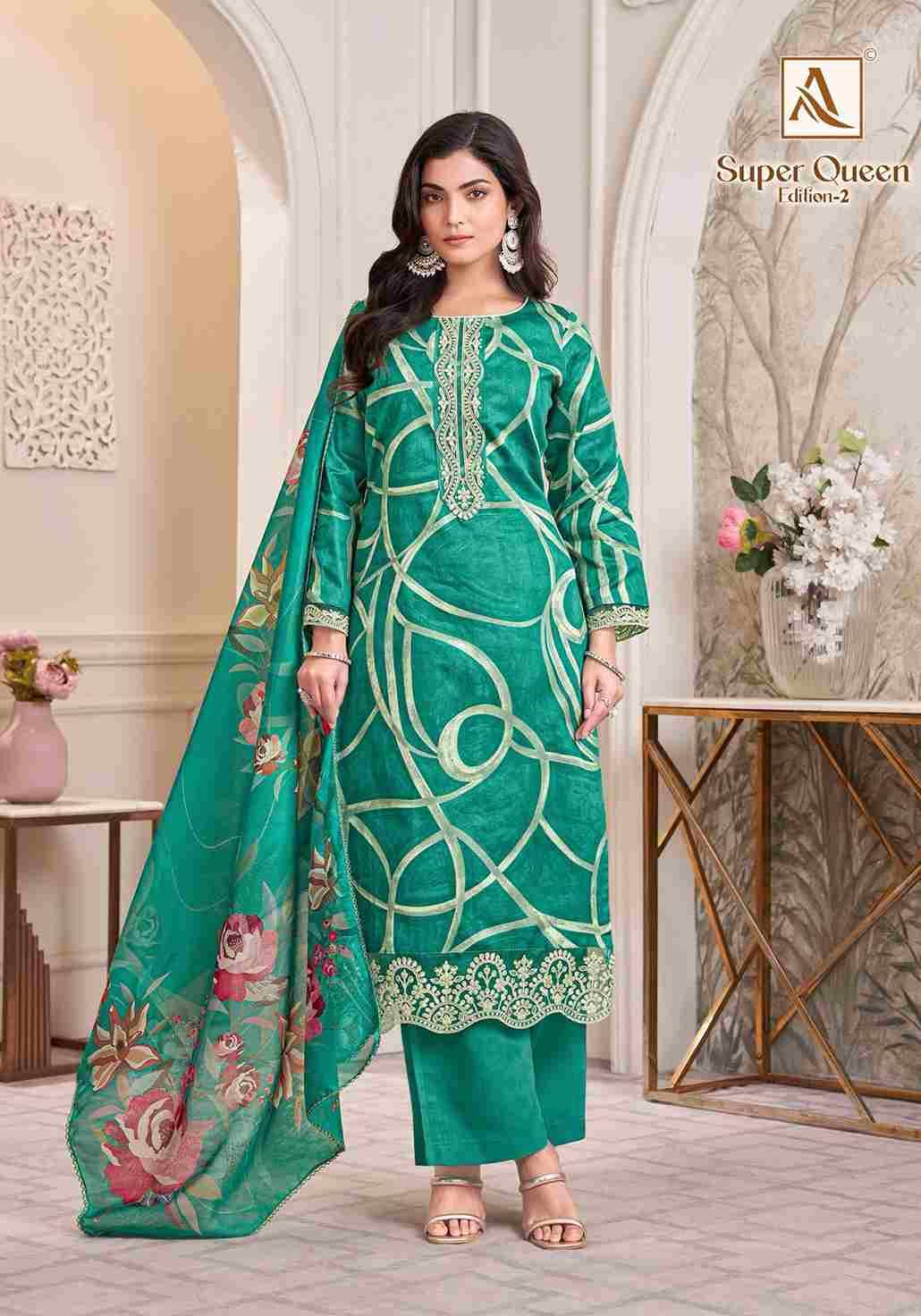 Super Queen Vol-2 By Alok Suit 2063-876-01 To 2063-876-06 Series Beautiful Festive Suits Colorful Stylish Fancy Casual Wear & Ethnic Wear Pure Jam Cotton Dresses At Wholesale Price