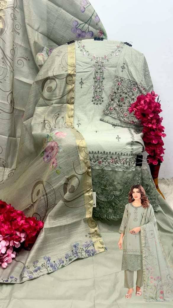Shanaya Hit Design S-222 Colours By Shanaya Fashion S-222-A To S-222-C Series Beautiful Pakistani Suits Colorful Stylish Fancy Casual Wear & Ethnic Wear Cambric Cotton Dresses At Wholesale Price