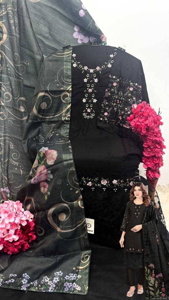 Shanaya Hit Design S-222 Colours By Shanaya Fashion S-222-A To S-222-C Series Beautiful Pakistani Suits Colorful Stylish Fancy Casual Wear & Ethnic Wear Cambric Cotton Dresses At Wholesale Price