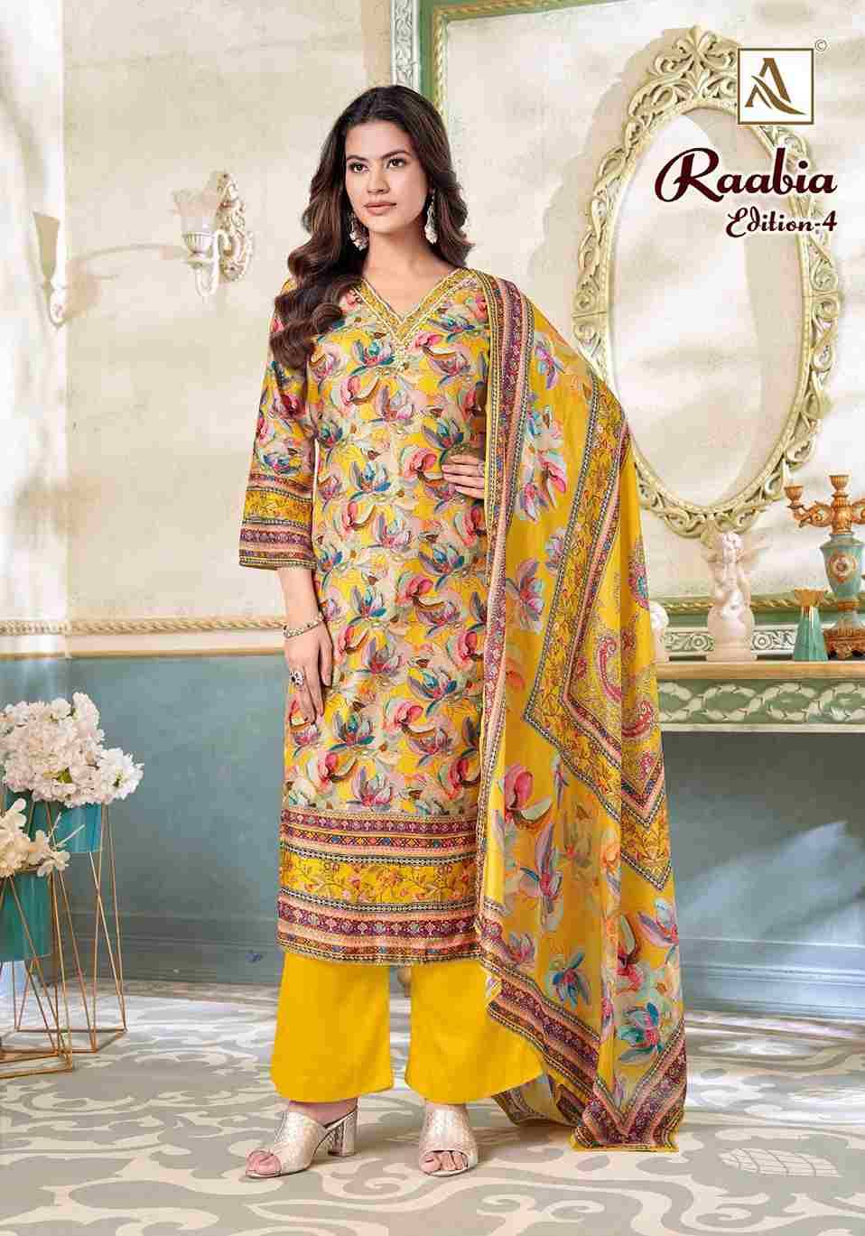 Raabia Vol-4 By Alok Suit 2089-897-01 To 2089-897-06 Series Beautiful Festive Suits Stylish Fancy Colorful Casual Wear & Ethnic Wear Pure Viscose Muslin Dresses At Wholesale Price