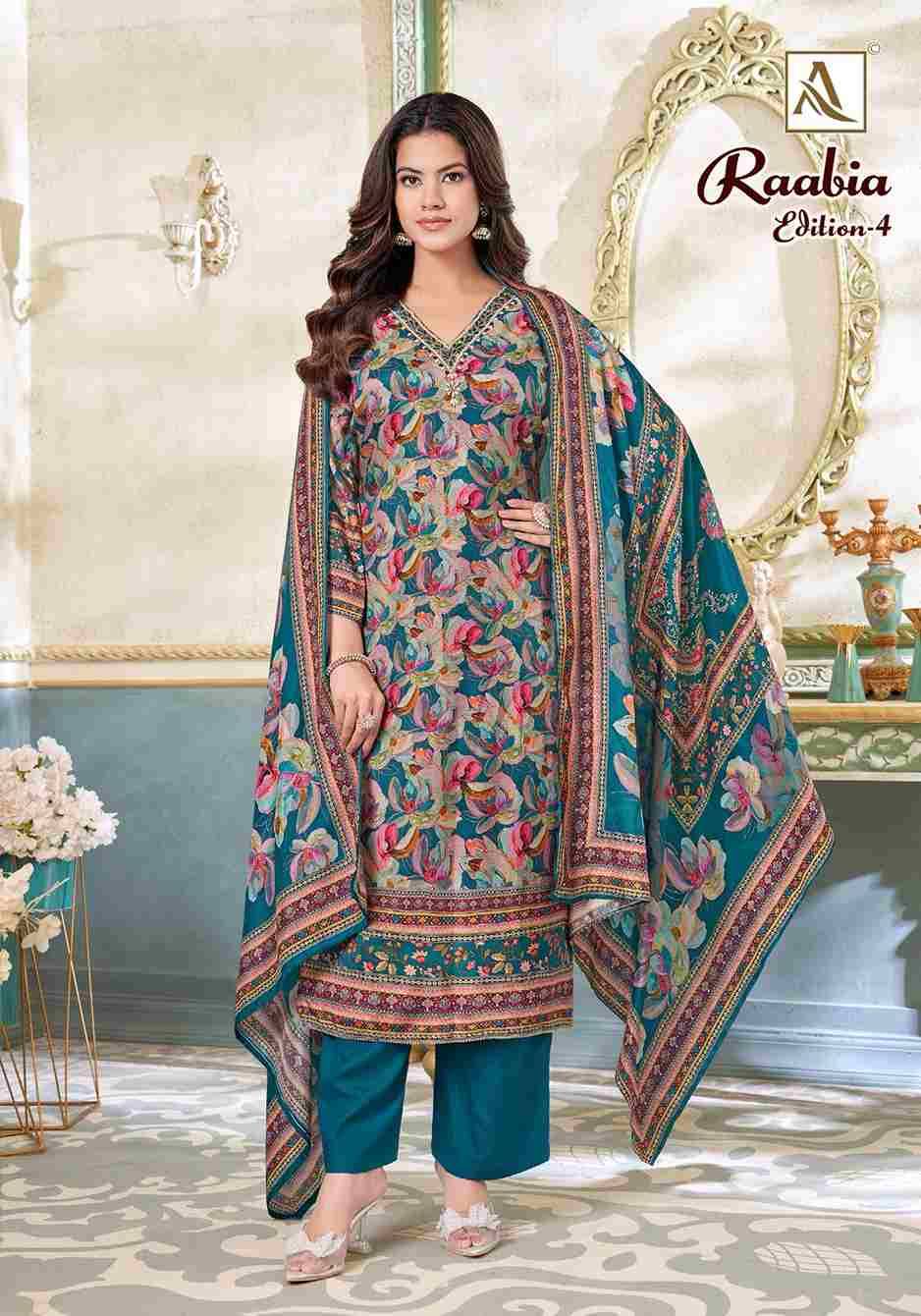 Raabia Vol-4 By Alok Suit 2089-897-01 To 2089-897-06 Series Beautiful Festive Suits Stylish Fancy Colorful Casual Wear & Ethnic Wear Pure Viscose Muslin Dresses At Wholesale Price