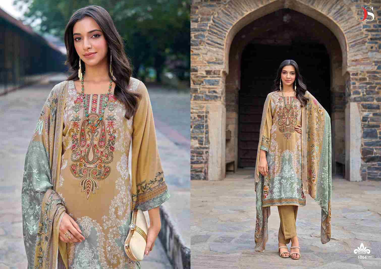 Maria.B. Winter Collection-25 Vol-2 By Deepsy Suits 1001 To 1006 Series Designer Pakistani Suits Beautiful Fancy Stylish Colorful Party Wear & Occasional Wear Pure Viscose Pashmina Dresses At Wholesale Price
