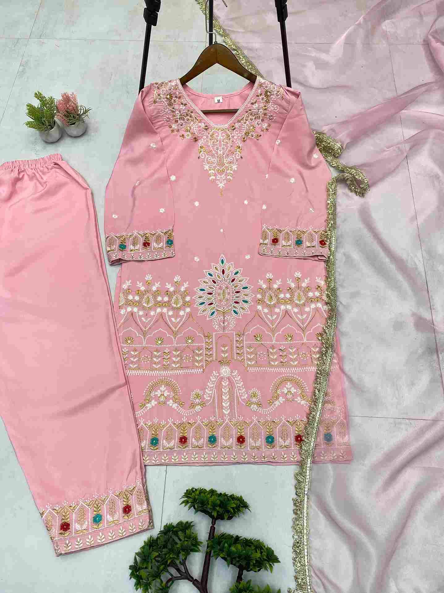 Le-2017 By Fashid Wholesale Beautiful Festive Suits Colorful Stylish Fancy Casual Wear & Ethnic Wear French Crepe Dresses At Wholesale Price