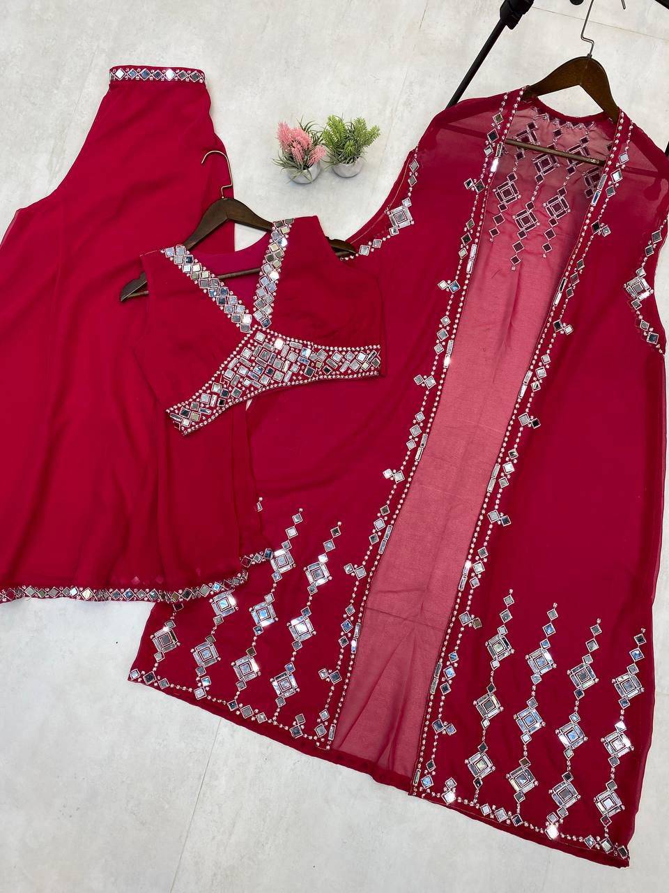 Le-1911 By Fashid Wholesale Beautiful Festive Suits Colorful Stylish Fancy Casual Wear & Ethnic Wear Georgette Embroidered Dresses At Wholesale Price
