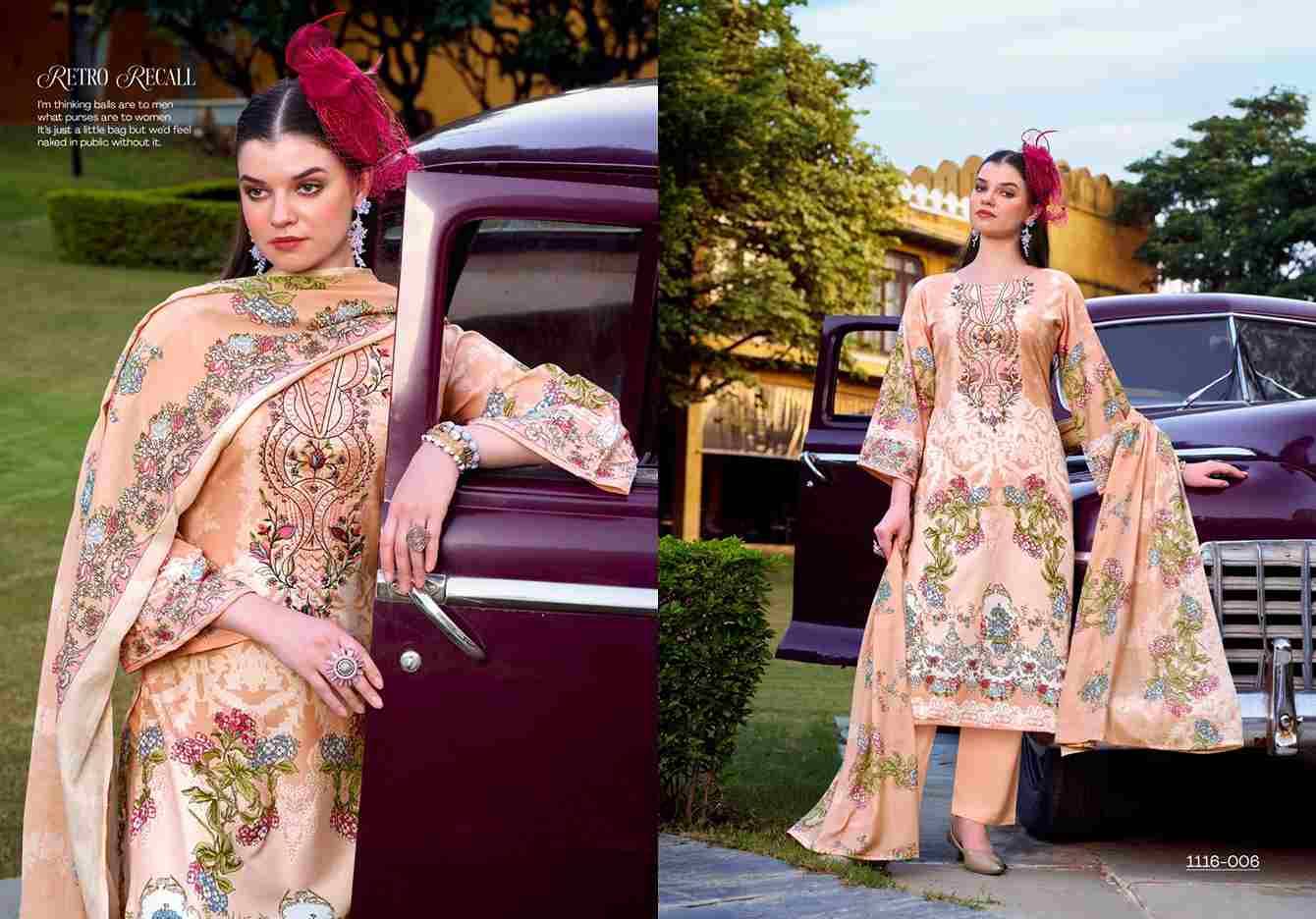 Needle Wonder Vol-3 By Romani 1116-001 To 1116-008 Series Beautiful Festive Suits Stylish Fancy Colorful Casual Wear & Ethnic Wear Soft Cotton Print Dresses At Wholesale Price