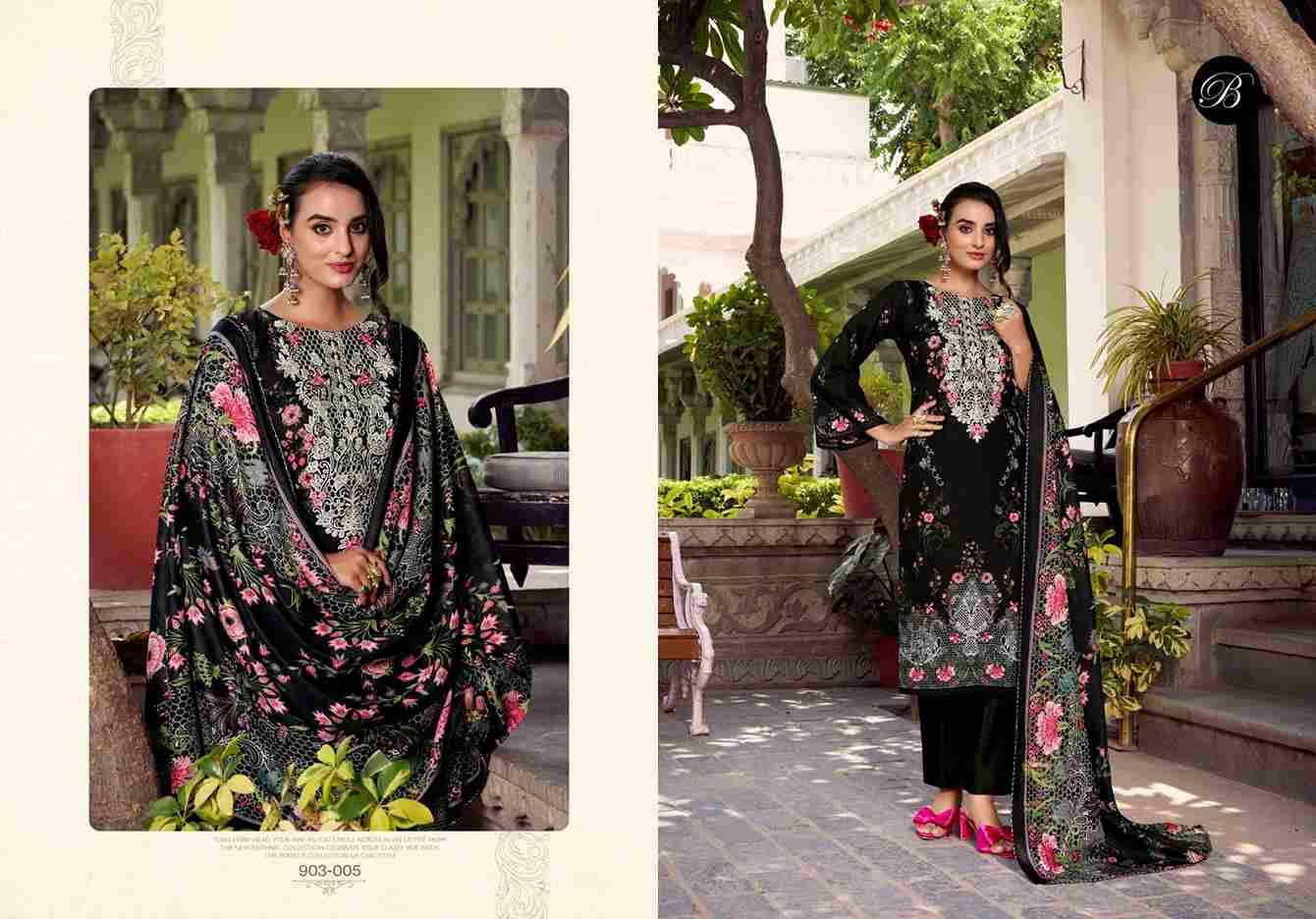 Naira Vol-118 By Belliza 903-001 To 903-008 Series Beautiful Festive Suits Stylish Fancy Colorful Casual Wear & Ethnic Wear Pure Cotton Print Dresses At Wholesale Price