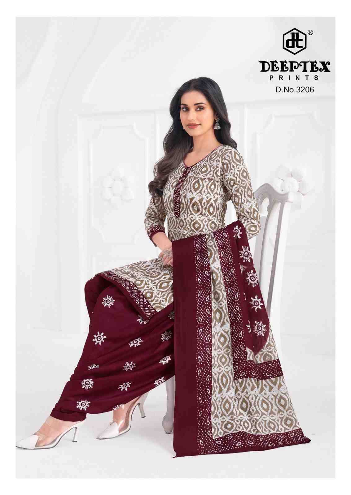 Batik Plus Vol-32 By Deeptex Prints 3201 To 3210 Series Beautiful Festive Suits Stylish Fancy Colorful Party Wear & Occasional Wear Cotton Dresses At Wholesale Price