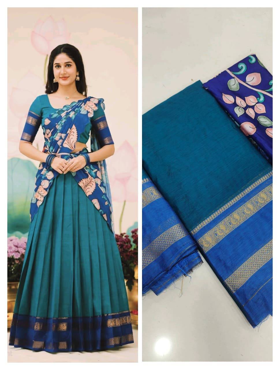 Pv Lehenga Vol-5 By Fashid Wholesale 01 To 04 Series Designer Beautiful Collection Occasional Wear & Party Wear Pure Cotton Silk Zari Lehengas At Wholesale Price