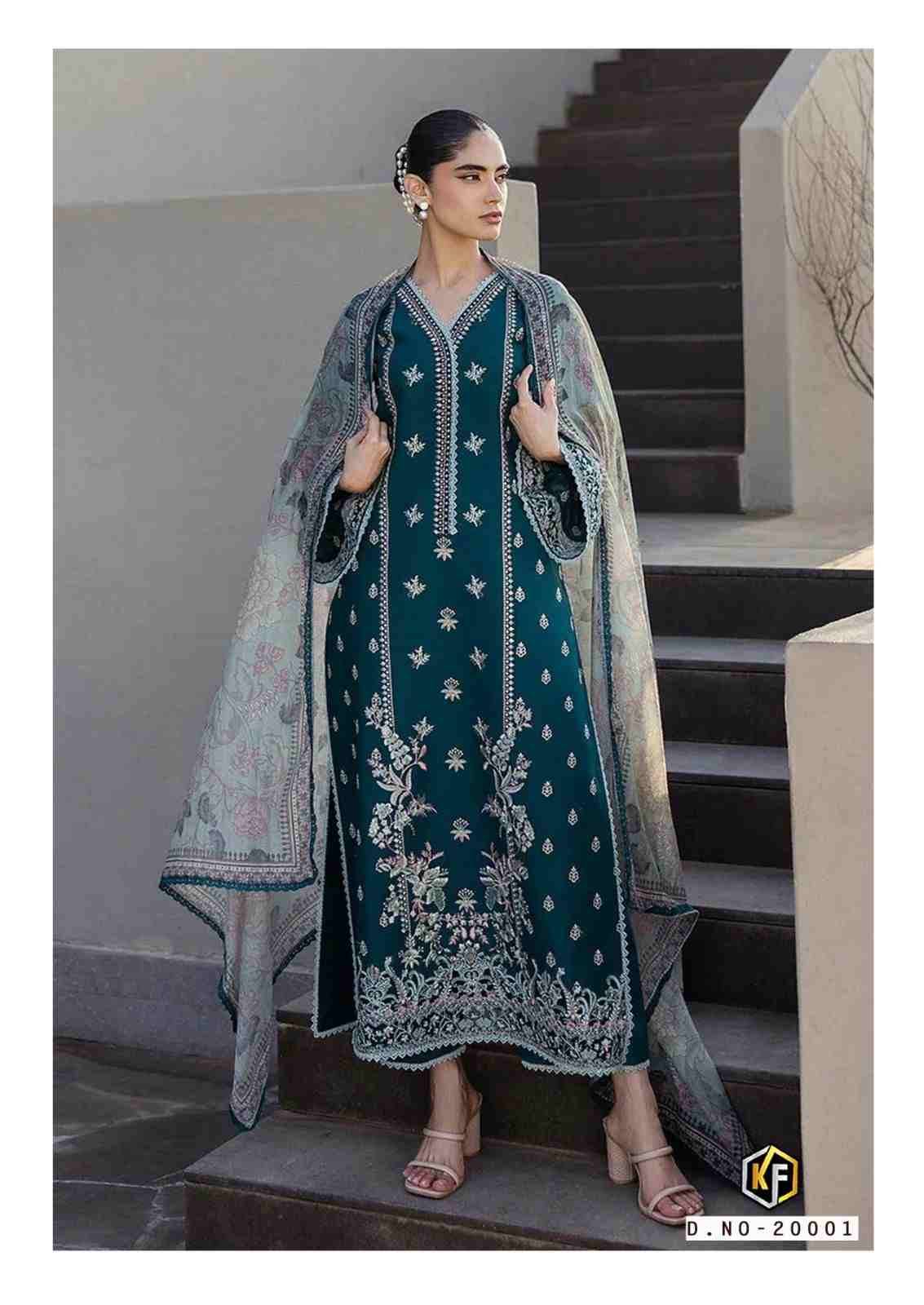 Sobia Nazir Vol-20 By Keval Fab 20001 To 20006 Series Beautiful Festive Suits Colorful Stylish Fancy Casual Wear & Ethnic Wear Heavy Cotton Print Dresses At Wholesale Price
