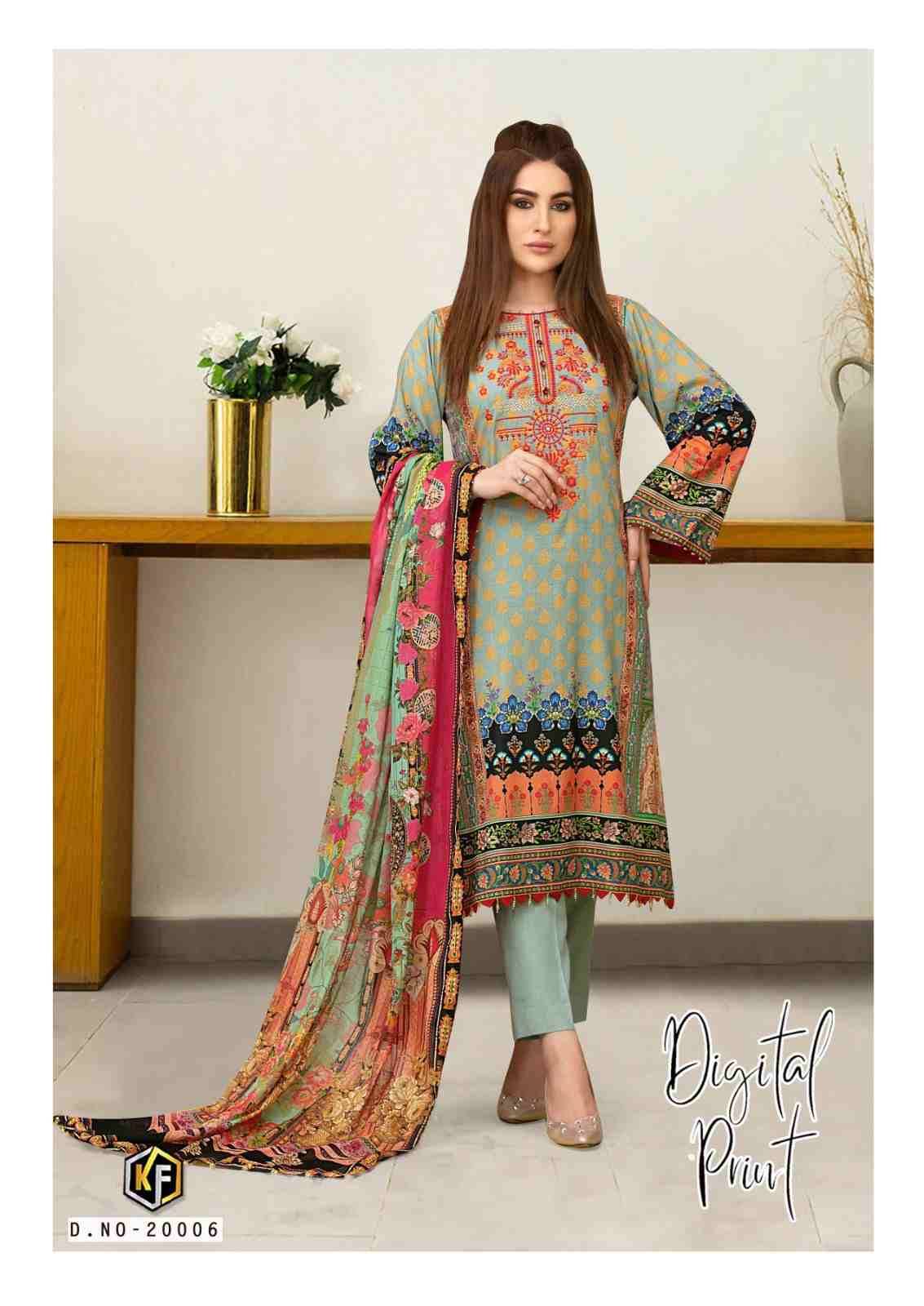 Sobia Nazir Vol-20 By Keval Fab 20001 To 20006 Series Beautiful Festive Suits Colorful Stylish Fancy Casual Wear & Ethnic Wear Heavy Cotton Print Dresses At Wholesale Price