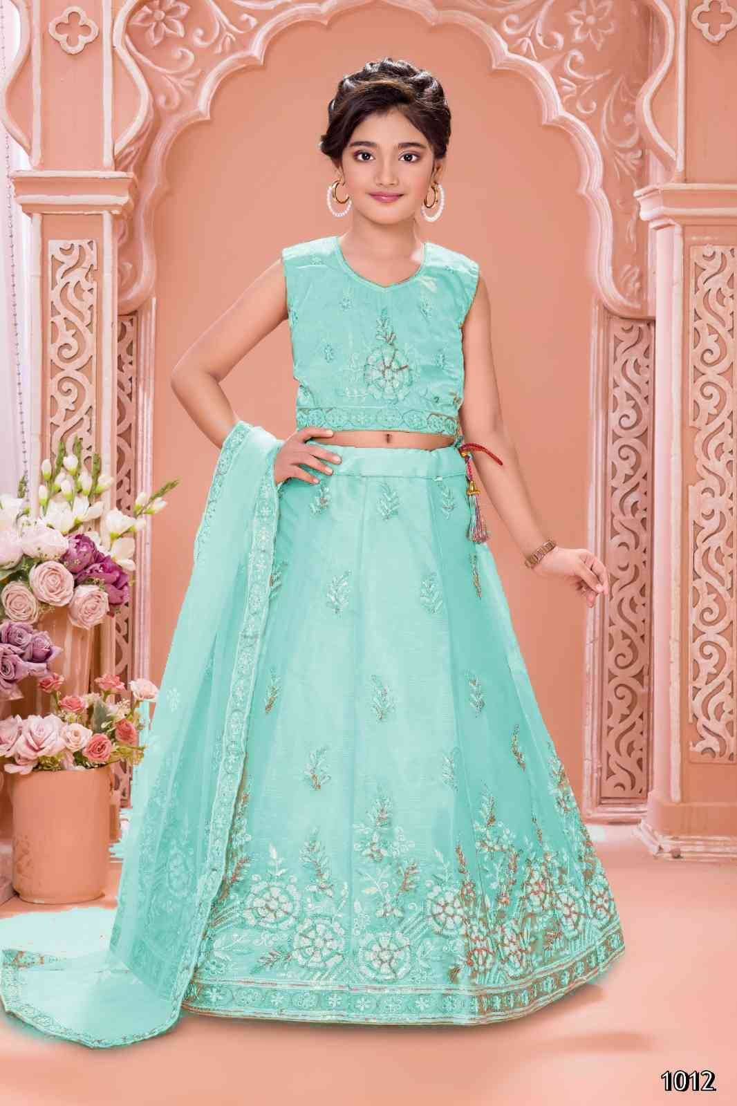 An-Aravi Vol-2 By Fashid Wholesale 1010 To 1012 Series Designer Beautiful Collection Occasional Wear & Party Wear Organza Silk Lehengas At Wholesale Price