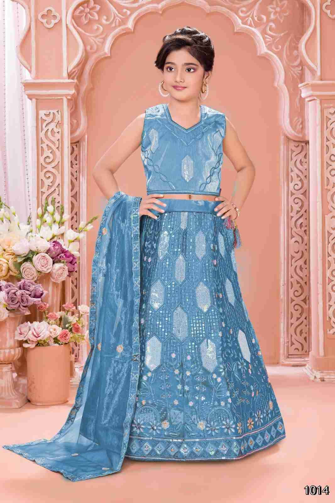 An-Aravi Vol-3 By Fashid Wholesale 1013 To 1016 Series Designer Beautiful Collection Occasional Wear & Party Wear Organza Silk Lehengas At Wholesale Price