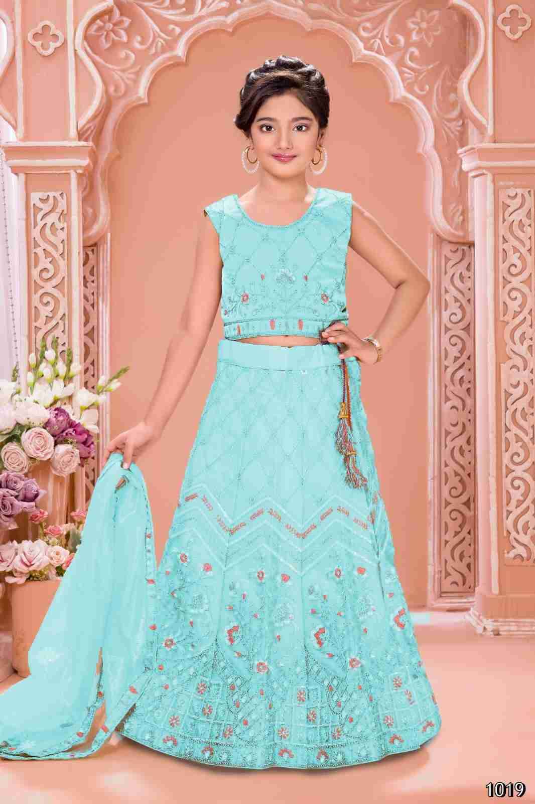 An-Aravi Vol-4 By Fashid Wholesale 1017 To 1020 Series Designer Beautiful Collection Occasional Wear & Party Wear Organza Silk Lehengas At Wholesale Price