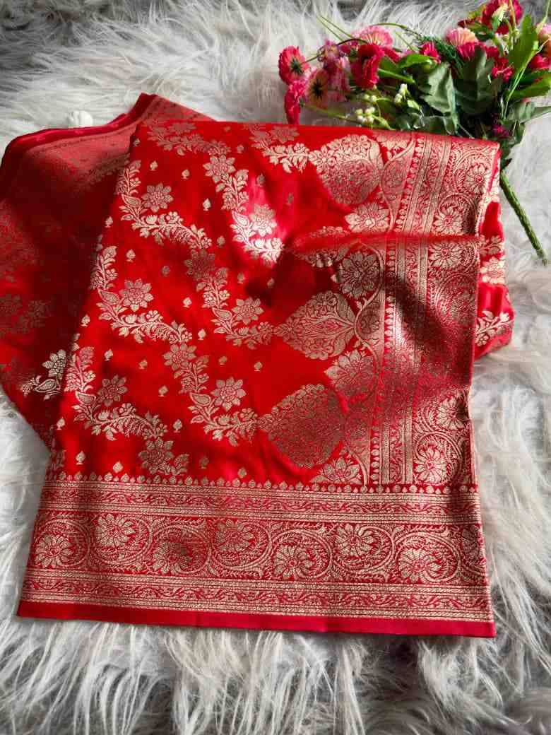 Vv-42 By Fashid Wholesale Indian Traditional Wear Collection Beautiful Stylish Fancy Colorful Party Wear & Occasional Wear Satin Katan Silk Sarees At Wholesale Price