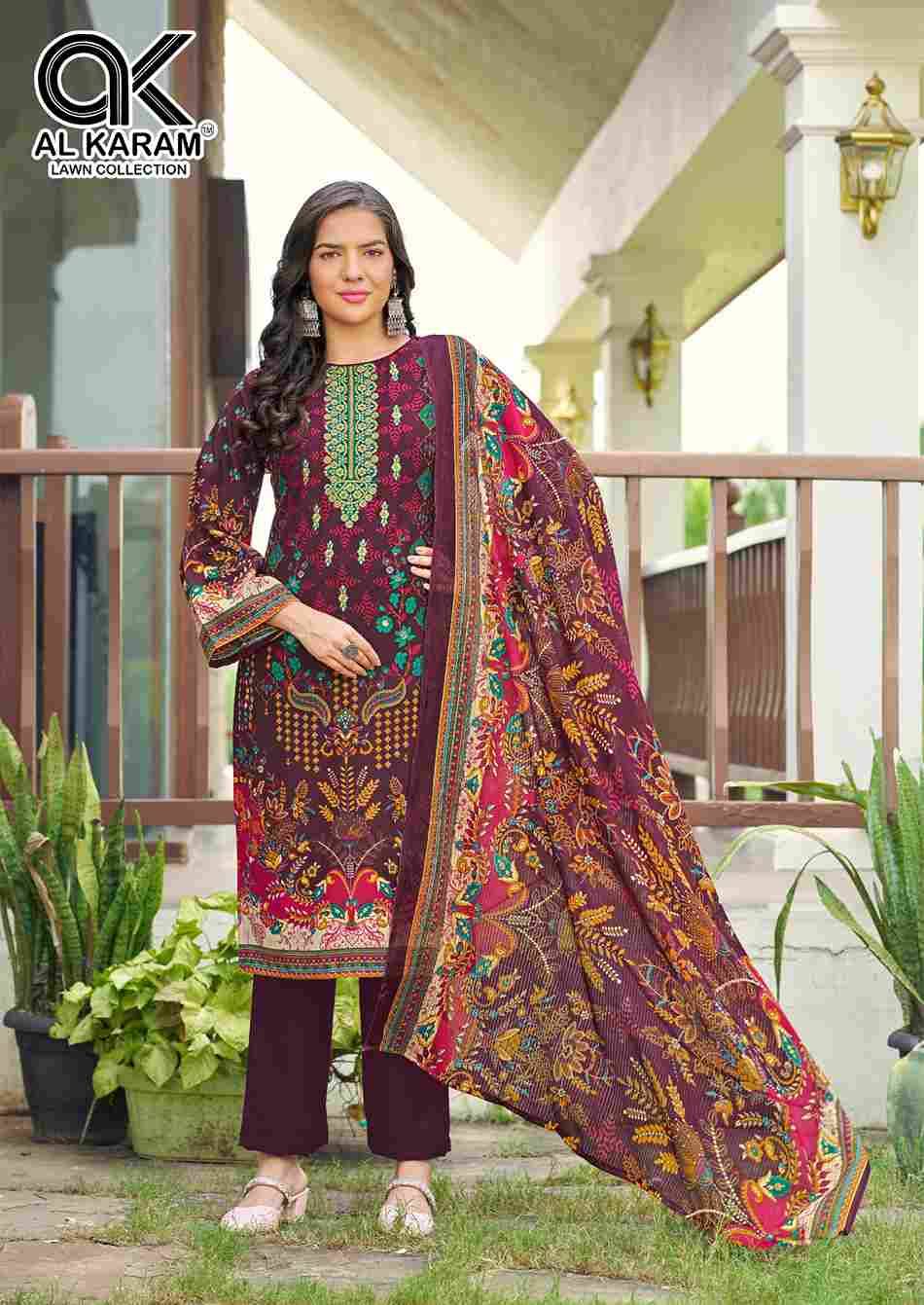 Areeba Vol-2 By Al Karam Lawn Collection 2001 To 2006 Series Beautiful Festive Suits Colorful Stylish Fancy Casual Wear & Ethnic Wear Rayon Cotton Print Dresses At Wholesale Price
