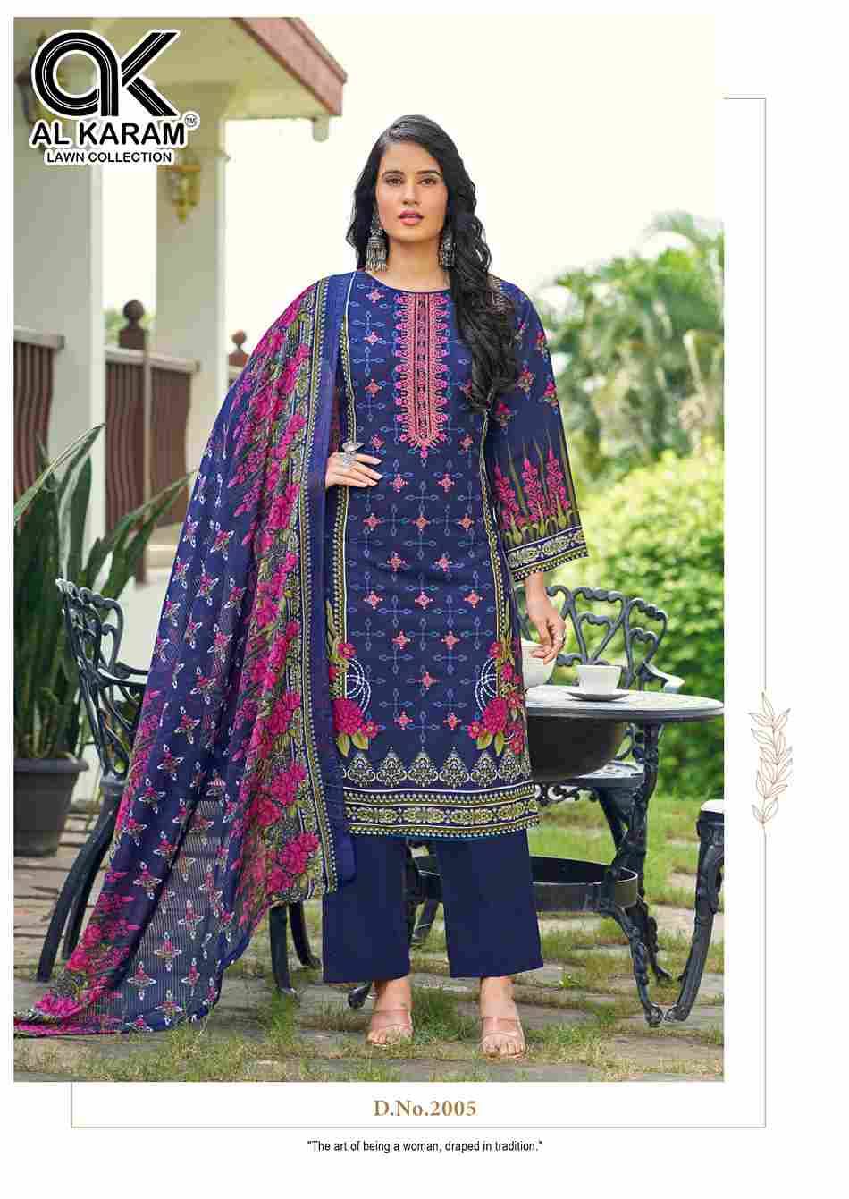 Areeba Vol-2 By Al Karam Lawn Collection 2001 To 2006 Series Beautiful Festive Suits Colorful Stylish Fancy Casual Wear & Ethnic Wear Rayon Cotton Print Dresses At Wholesale Price