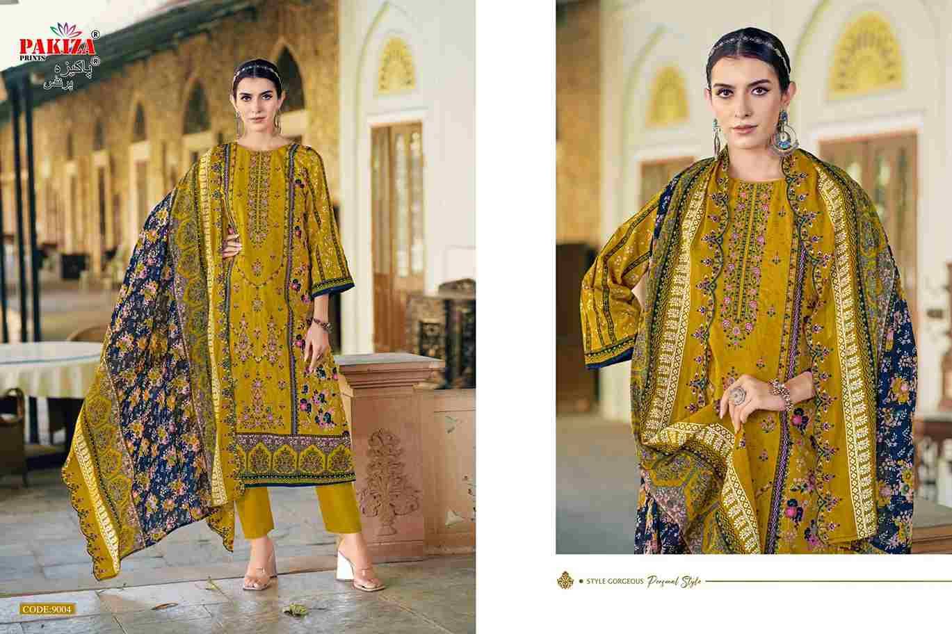 Khushboo Vol-9 By Pakiza Prints 9001 To 9010 Series Beautiful Festive Suits Stylish Fancy Colorful Party Wear & Occasional Wear Lawn Cotton Dresses At Wholesale Price