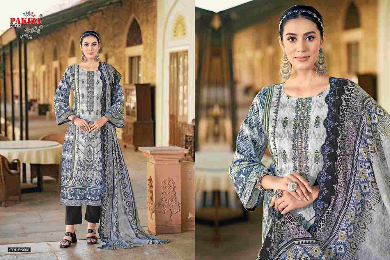 Khushboo Vol-9 By Pakiza Prints 9001 To 9010 Series Beautiful Festive Suits Stylish Fancy Colorful Party Wear & Occasional Wear Lawn Cotton Dresses At Wholesale Price