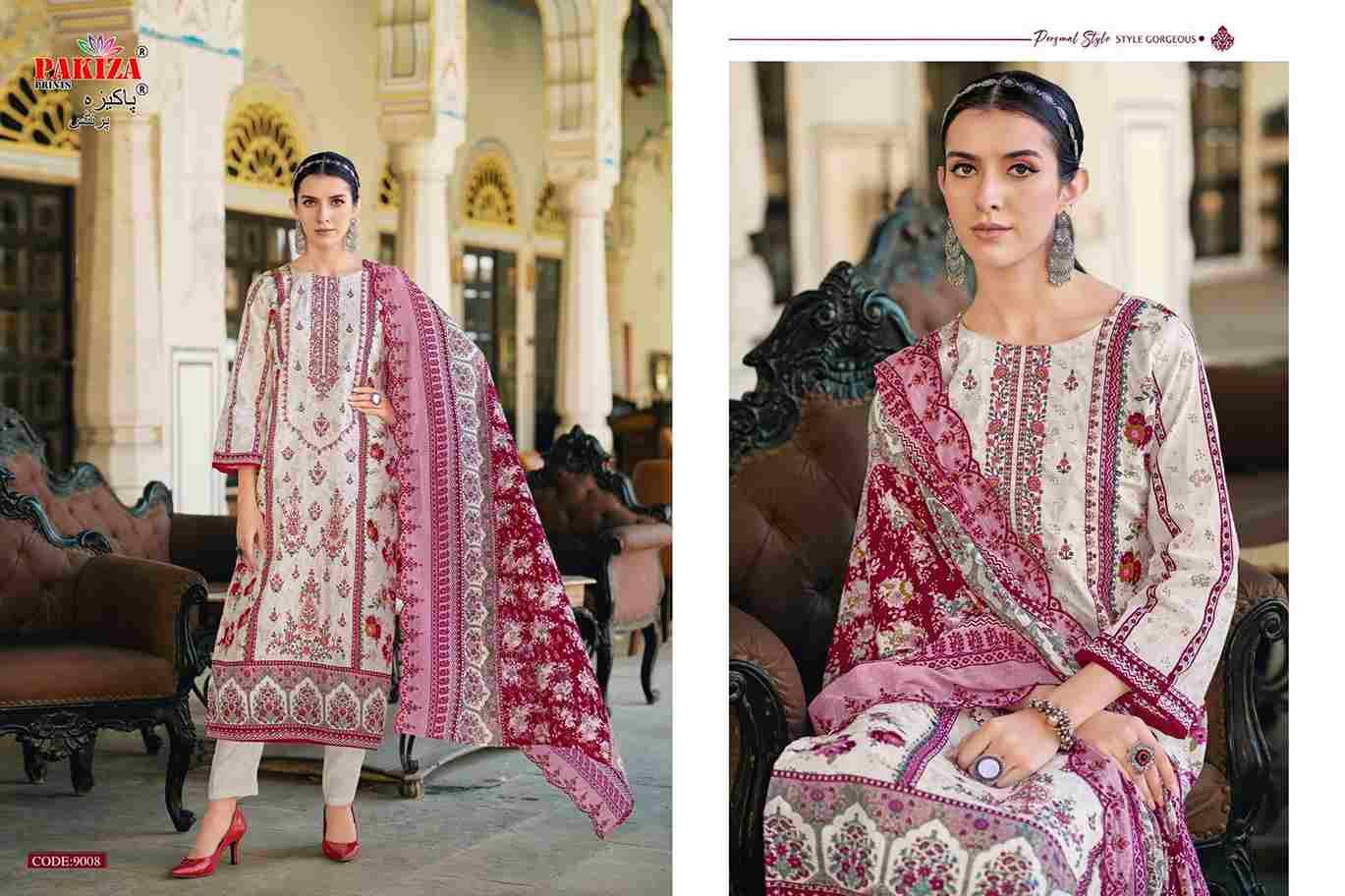 Khushboo Vol-9 By Pakiza Prints 9001 To 9010 Series Beautiful Festive Suits Stylish Fancy Colorful Party Wear & Occasional Wear Lawn Cotton Dresses At Wholesale Price