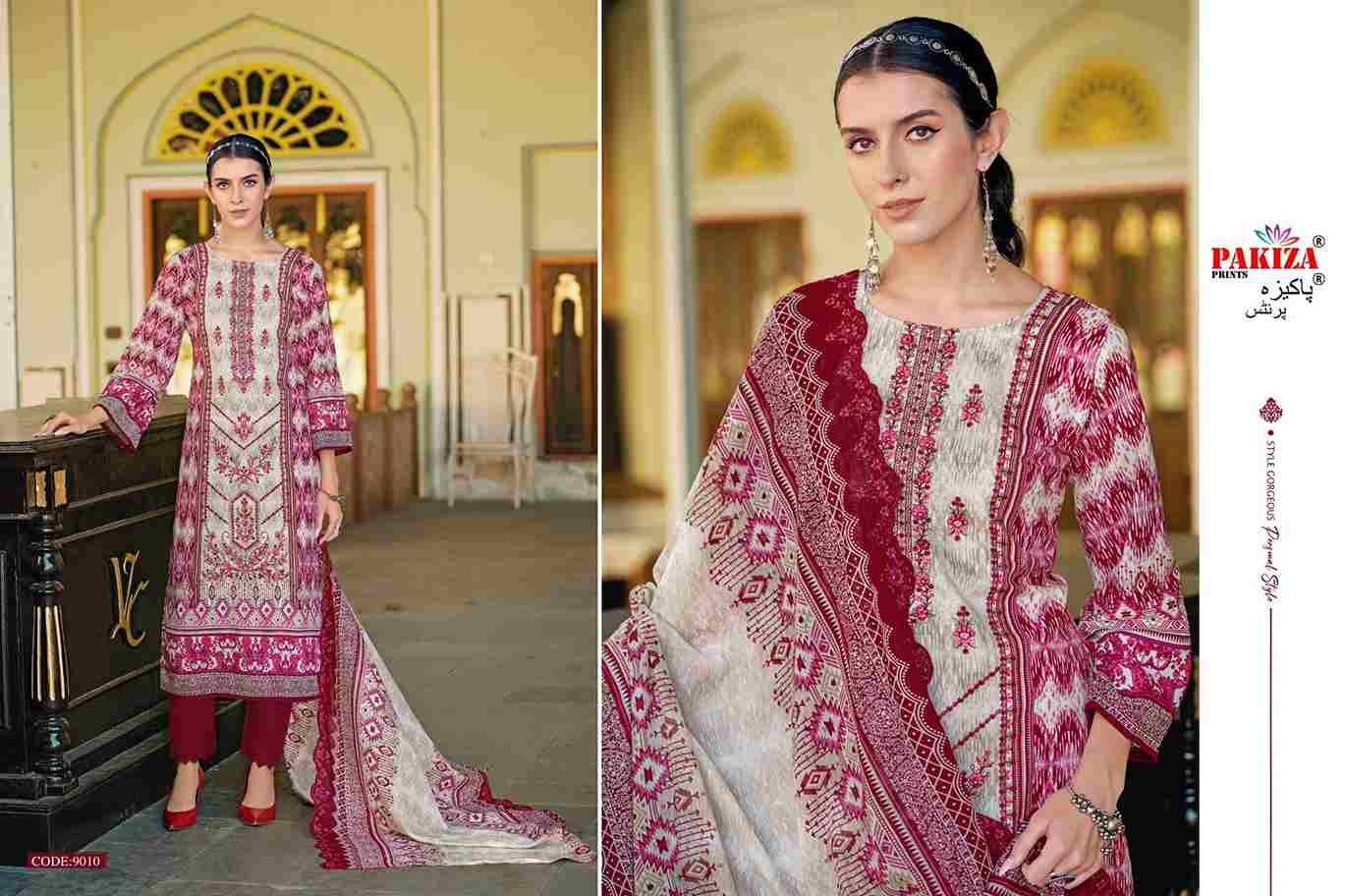 Khushboo Vol-9 By Pakiza Prints 9001 To 9010 Series Beautiful Festive Suits Stylish Fancy Colorful Party Wear & Occasional Wear Lawn Cotton Dresses At Wholesale Price