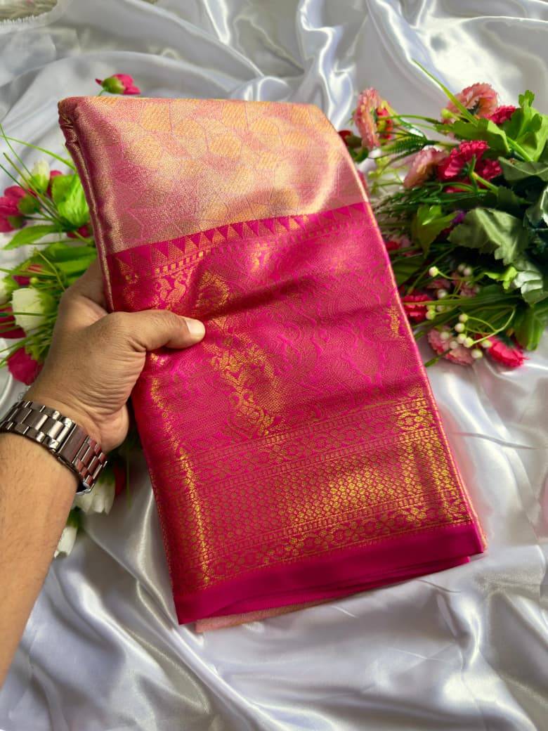 Vv-46 By Fashid Wholesale 01 To 06 Series Indian Traditional Wear Collection Beautiful Stylish Fancy Colorful Party Wear & Occasional Wear Tissue Silk Sarees At Wholesale Price