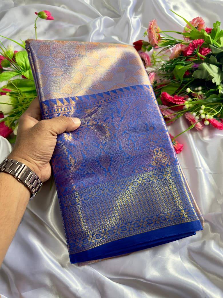 Vv-46 By Fashid Wholesale 01 To 06 Series Indian Traditional Wear Collection Beautiful Stylish Fancy Colorful Party Wear & Occasional Wear Tissue Silk Sarees At Wholesale Price