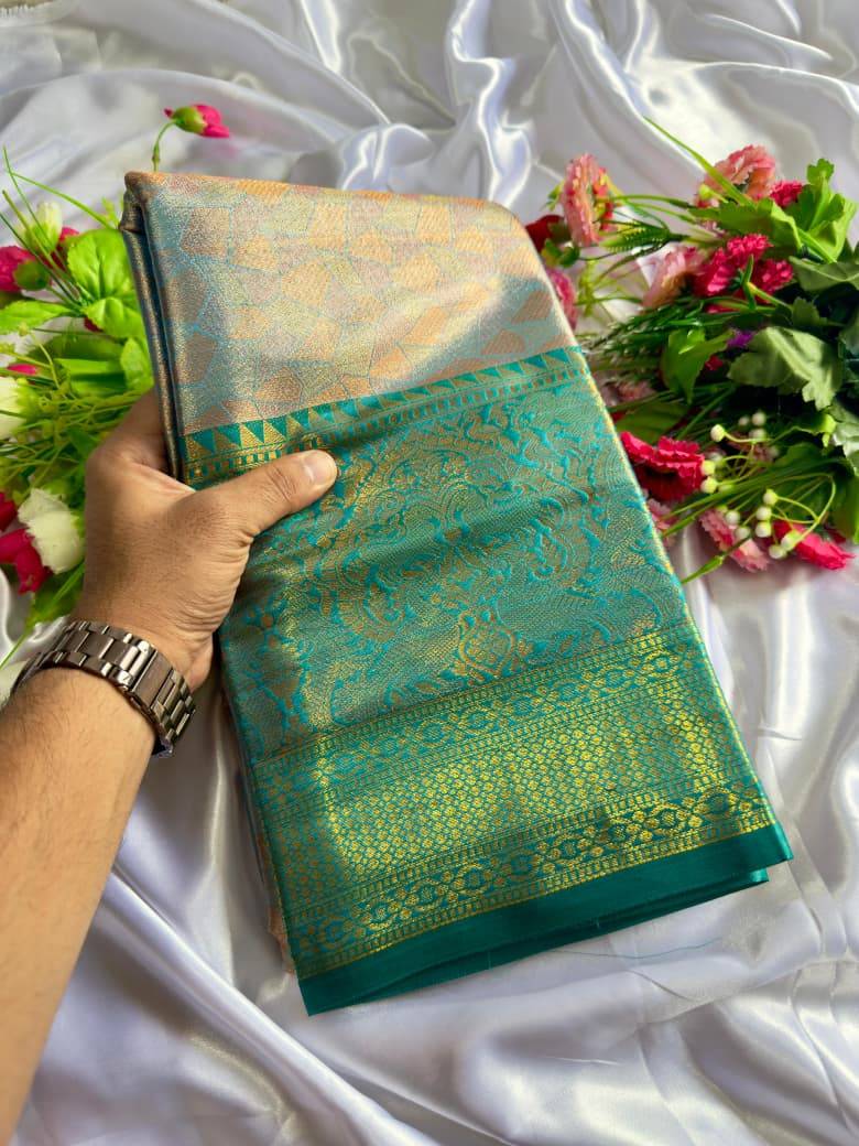 Vv-46 By Fashid Wholesale 01 To 06 Series Indian Traditional Wear Collection Beautiful Stylish Fancy Colorful Party Wear & Occasional Wear Tissue Silk Sarees At Wholesale Price