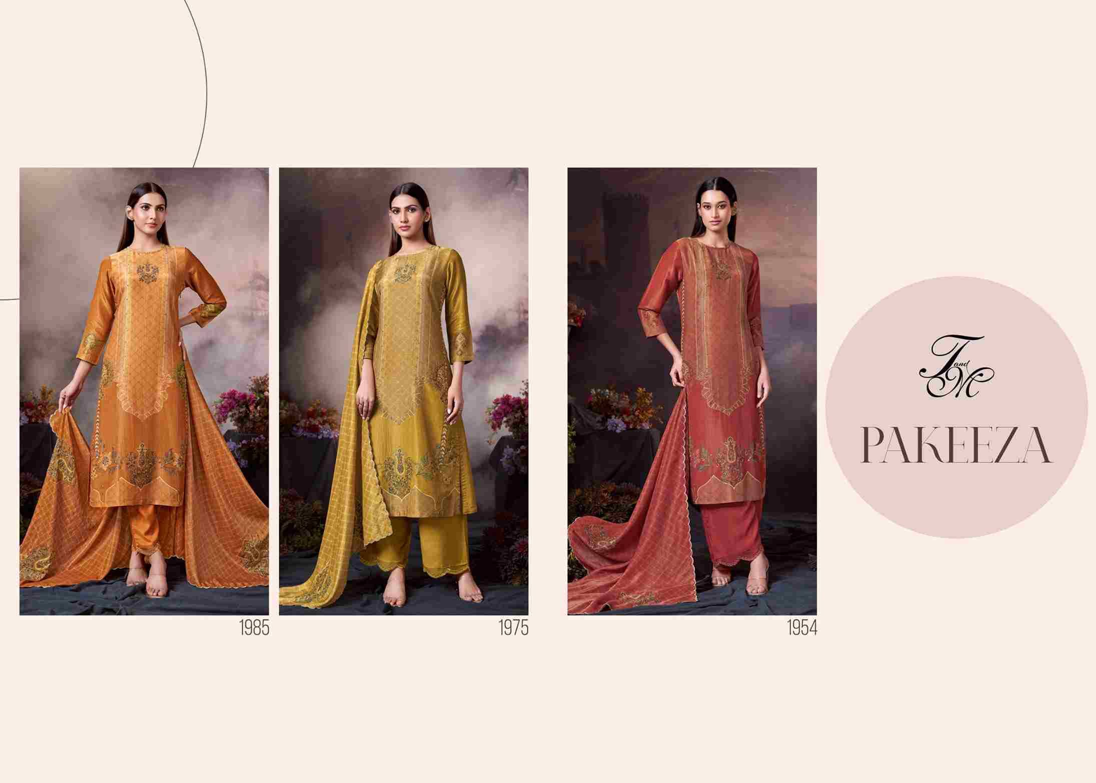 Pakeeza By T And M Designer Studio Beautiful Festive Suits Colorful Stylish Fancy Casual Wear & Ethnic Wear Pure Viscose Dresses At Wholesale Price