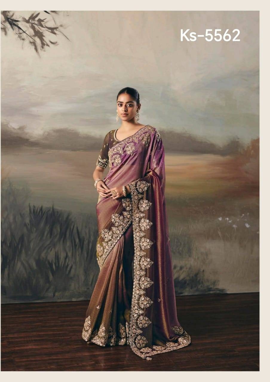 Silsila By Kimora Fashion 5561 To 5571 Series Indian Traditional Wear Collection Beautiful Stylish Fancy Colorful Party Wear & Occasional Wear Fancy Sarees At Wholesale Price